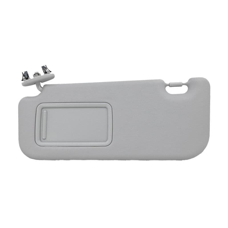 Visera Toyota Yaris Sedan/Hatchback 2006-2011 Con Espejo Sin Luz Gris Obscuro Plastico Tipo Original Izquierdo Delantera Manijauto