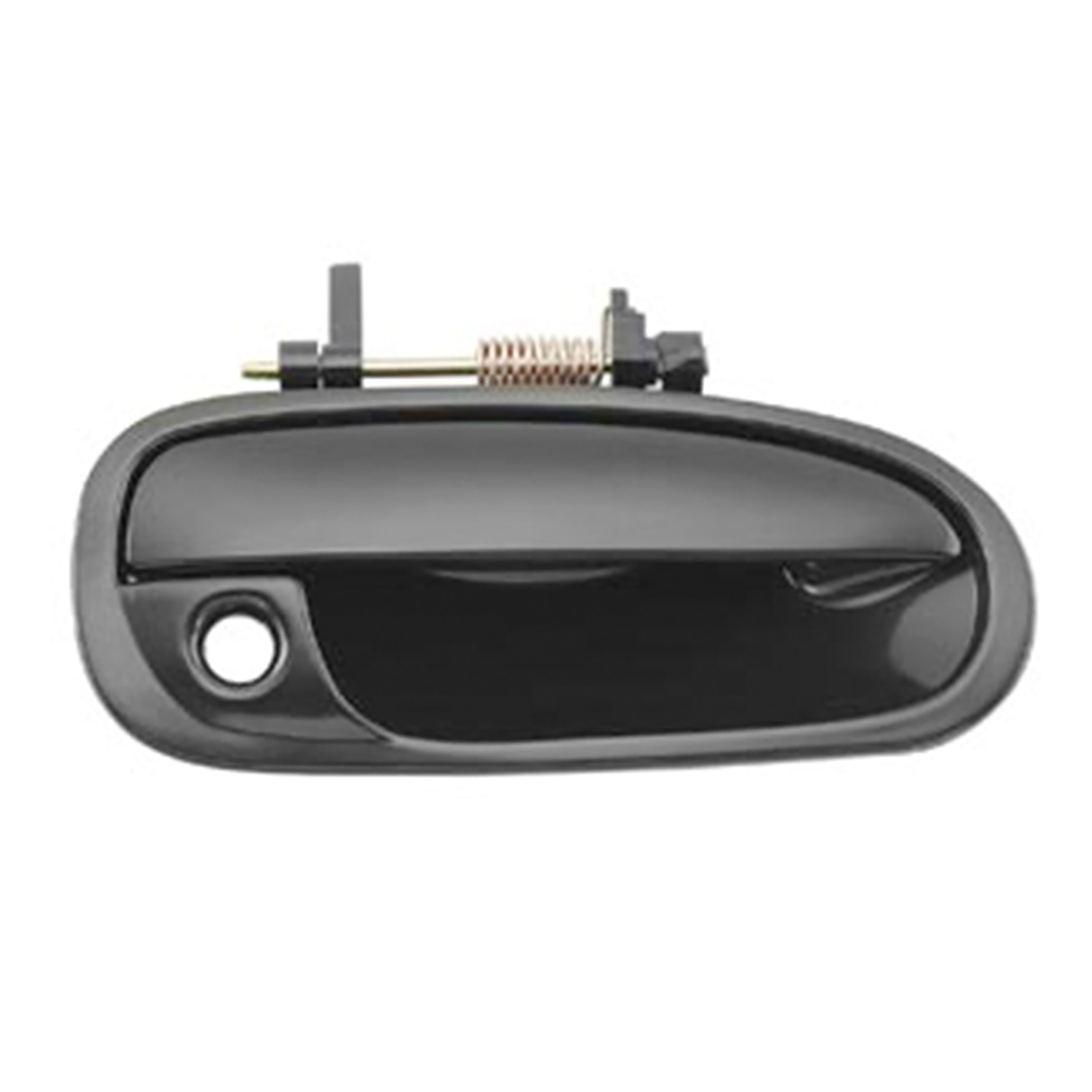 Manija Exterior Honda Civic 2P Coupe / 4P Sedan 1996-2000 Con Hoyo Para Llave Lisa Para Pintar Negra Plastico Derecha Delantera Hushan