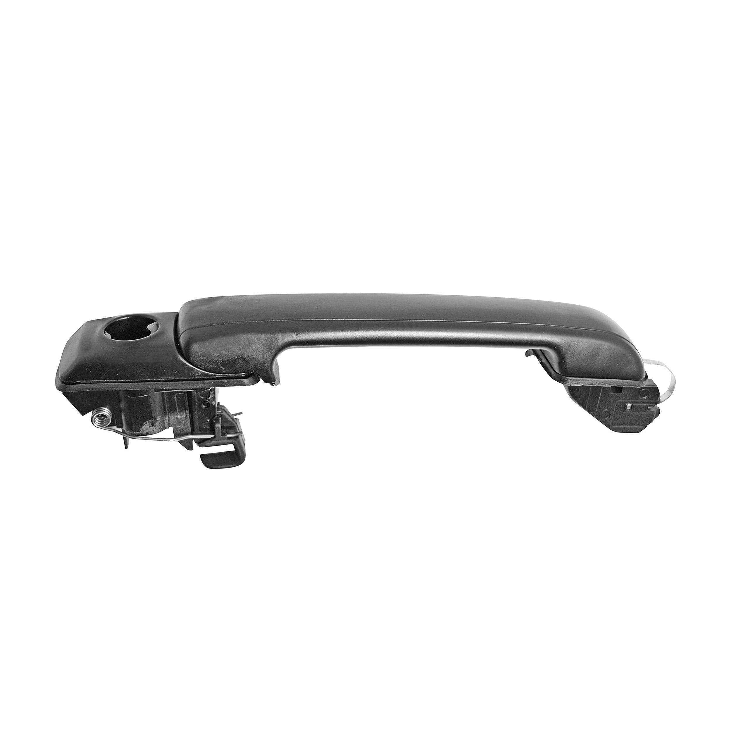 Manija Exterior Volkswagen Pointer 4P 1997-1999 Con Hoyo Para Llave Pata Corta Lisa Negra Plastico Delantera Derecha/Izquierda Hushan