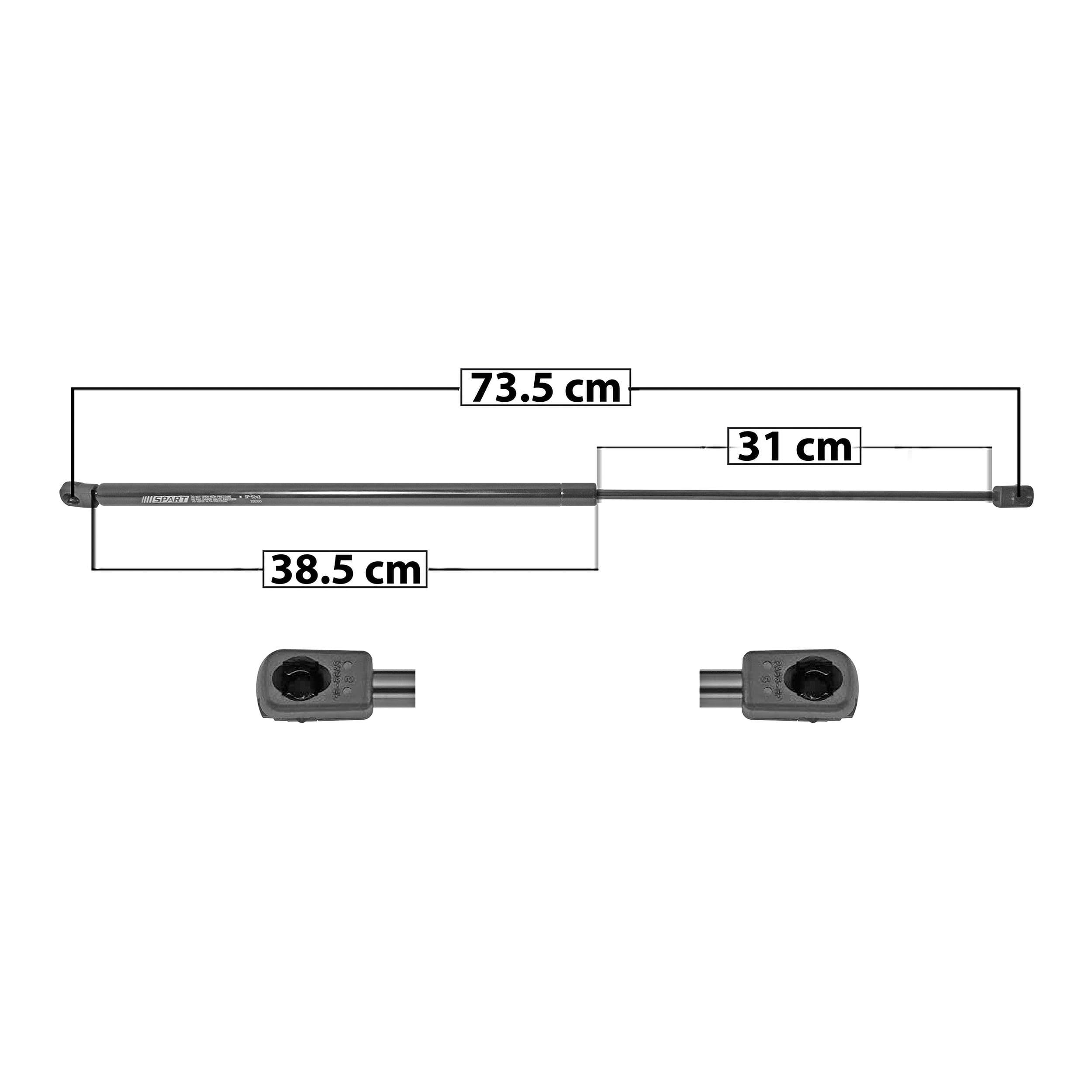 Amortiguador Cofre Cadillac Cts 2003-2007 Derecha Spart