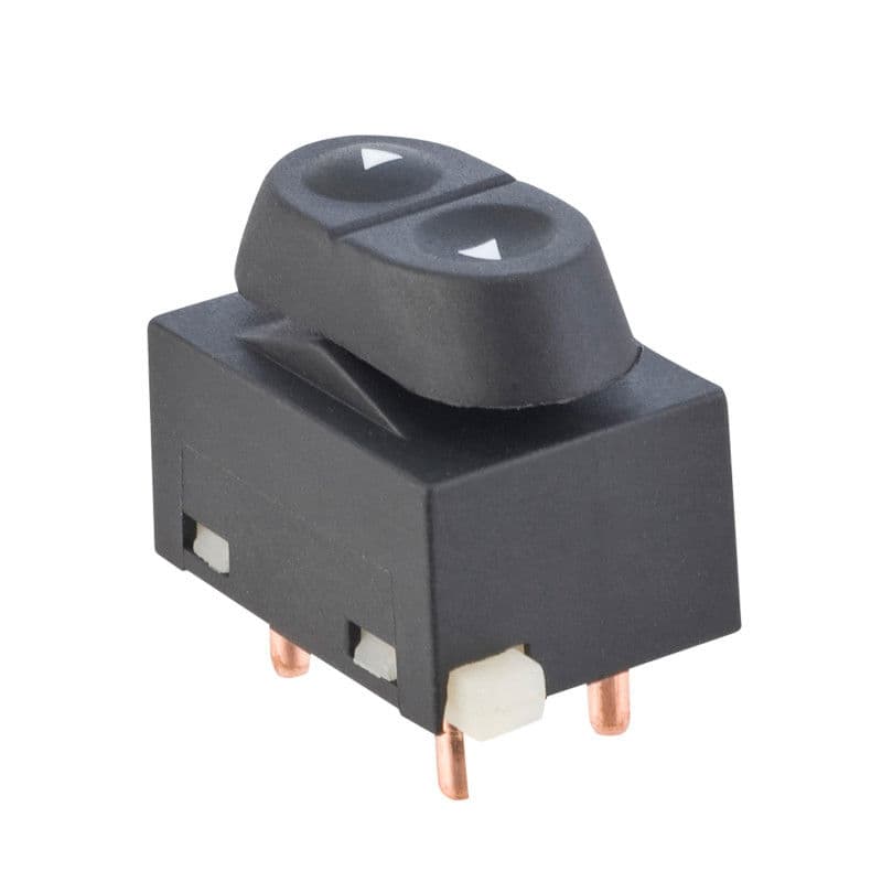 Control Electrico De Elevador Ford F-150/F-250 1992-1996 5 Pines 1 Tecla Negro 12V Cub