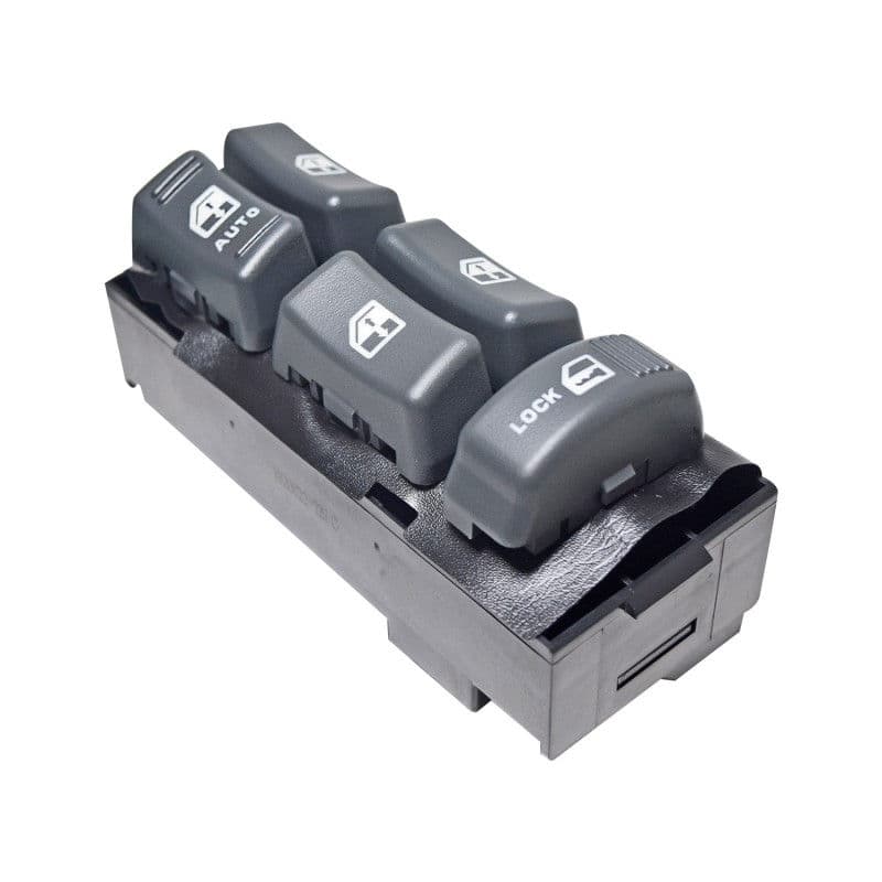 Control Electrico De Elevador Chevrolet Blazer (S10) 1995-2004 17 Pines 5 Teclas Gris 12V Manijauto