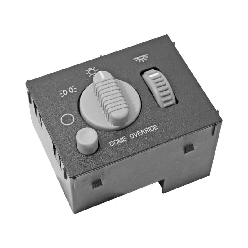 Interruptor Luz De Faro Cadillac Escalade Ext/Esv 2000-2002 9 Pines Cuadro Con Regulador Gris 12V Manijauto
