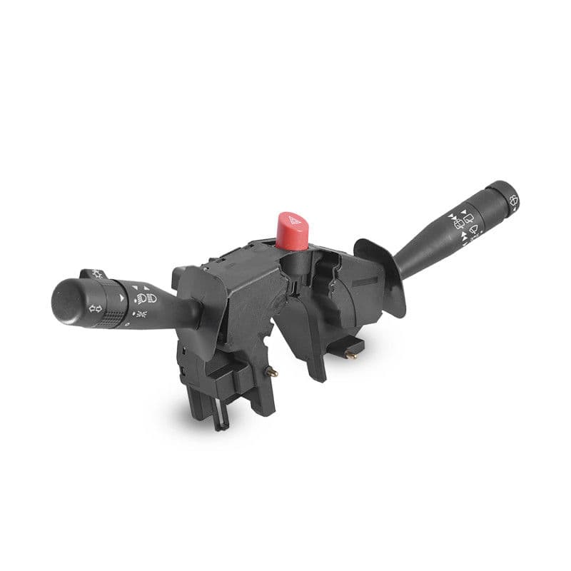 Palanca Direccional Ford Fiesta Hatchback Euro/Usa Type 2003-2010 22 Pines Con Limpiador Negra 12V Generica Trasera Generica