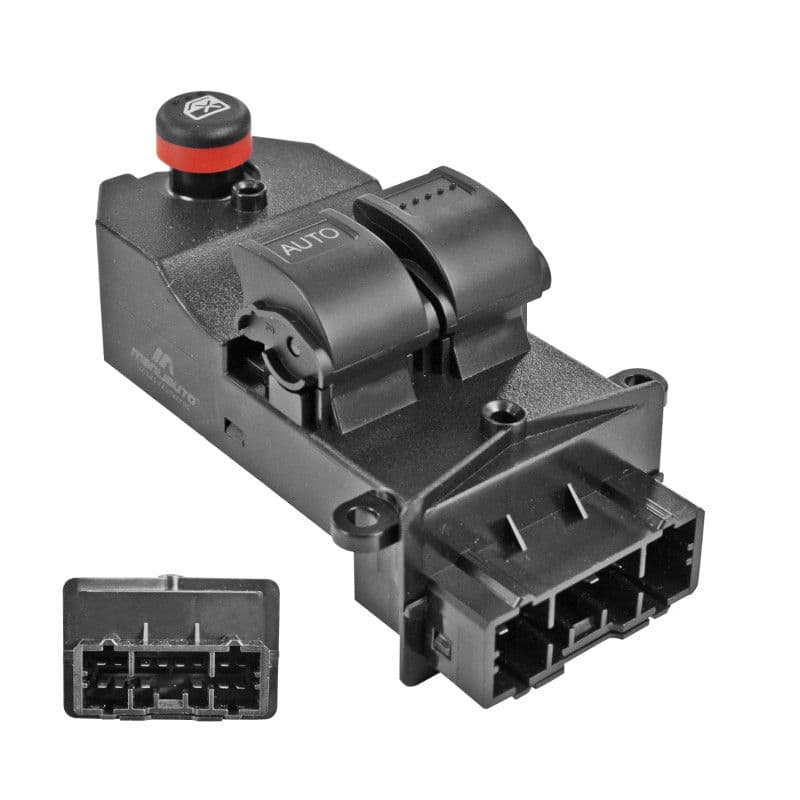 Control Electrico De Elevador Honda Element 2003-2011 14 Pines 3 Teclas Negro 12V Izquierdo Delantera Manijauto