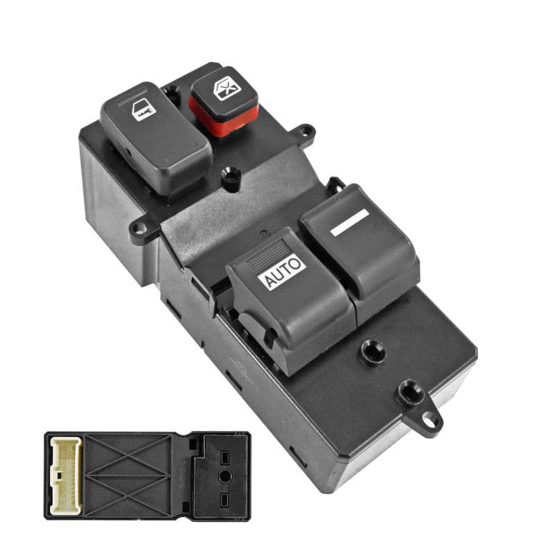 Control Electrico De Elevador Honda Accord 2P Coupe 2003-2007 23 Pines 4 Teclas Negro 12V Izquierdo Delantera Manijauto