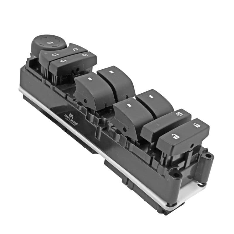 Control Electrico De Elevador Chevrolet Avalanche 2007-2013 7 Teclas Negro Para Espejos Autoabatibles 15093440/20835553/20877336/25976222 12V Izquierdo Delantera Manijauto