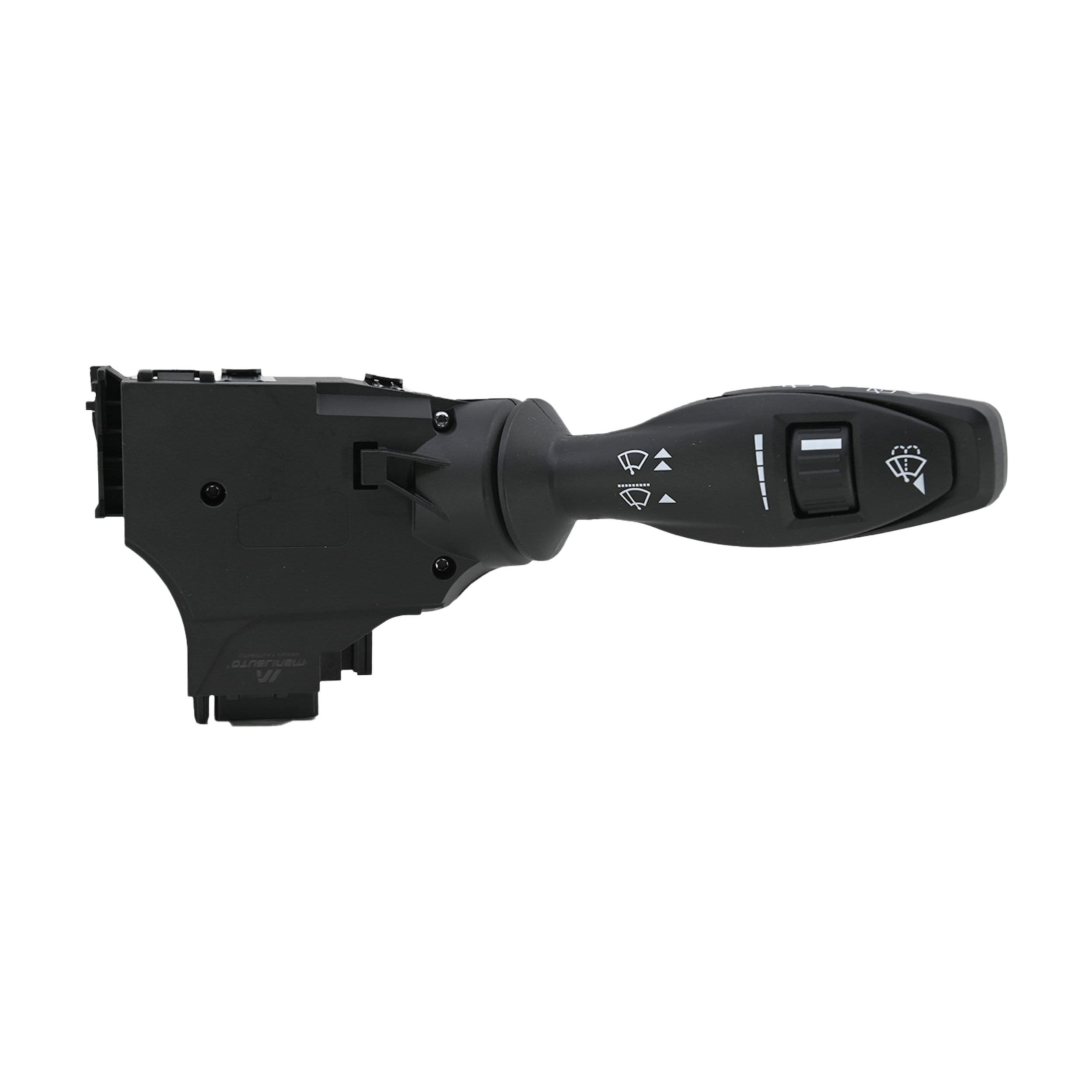 Palanca Limpiabrisas Ford Fiesta Hatchback 2011-2019 10 Pines Negra Con Limpiador 12V 3 Pasos Derecha Delantera Trasera Manijauto