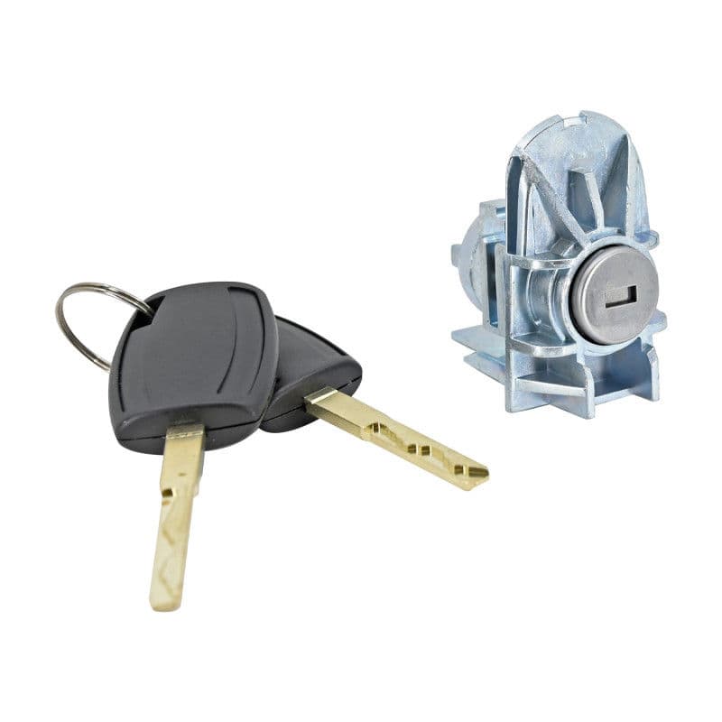 Cilindro Para Puerta Ford Escape 2013-2019 Con Llave 1 Pieza Metal Cromado Izquierdo Delantera Manijauto