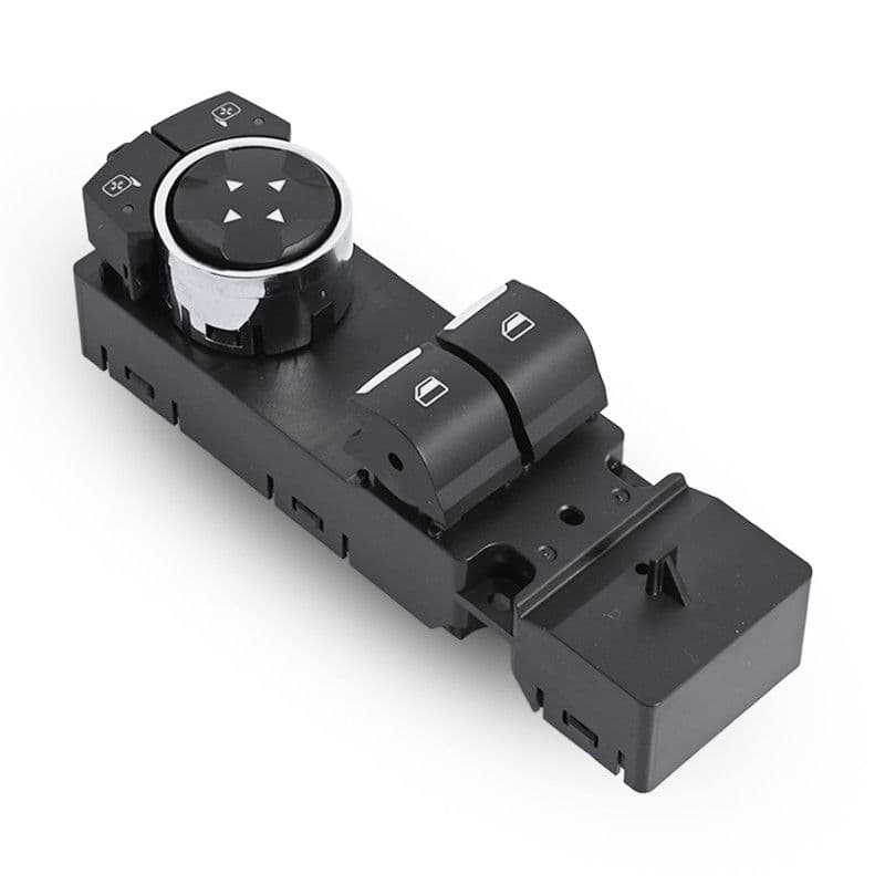 Control Electrico De Elevador Ford F-150 2017-2020 3 Pines 3 Teclas Negro Filo Cromado Sin Espejos Autoabatibles 12V Izquierdo Delantera Manijauto