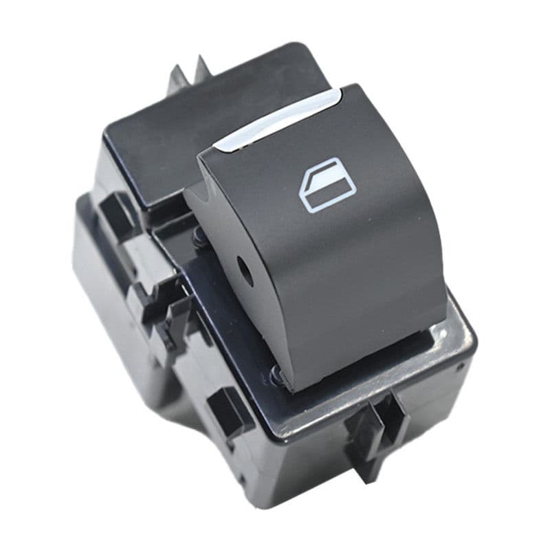 Control Electrico De Elevador Ford Super Duty 2017-2022 7 Pines 1 Tecla Negro Filo Cromado 12V Trasera Derecha/Izquierda Manijauto