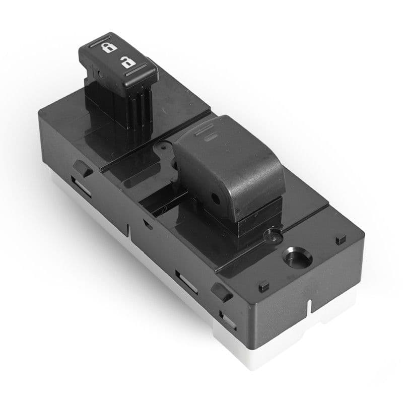 Control Electrico De Elevador Nissan Frontier 2005-2009 Con Tecla Iluminada 2 Teclas Negra 2 Enchufes 12V Derecha Delantera