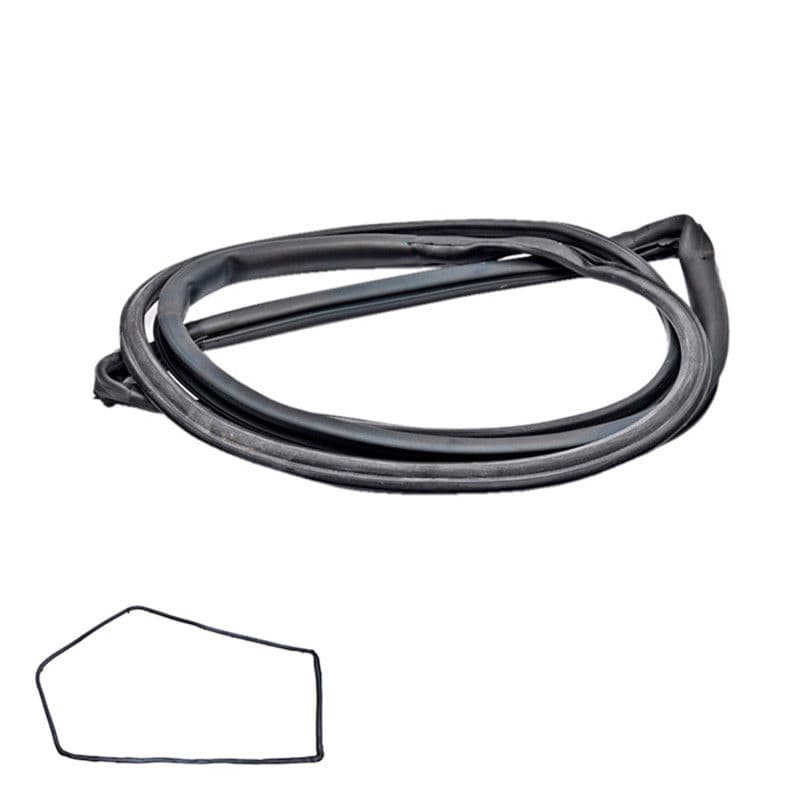 Moldura Botagua Toyota 4Runner 1999-2002 Negro Hule Empaque Izquierdo Delantera