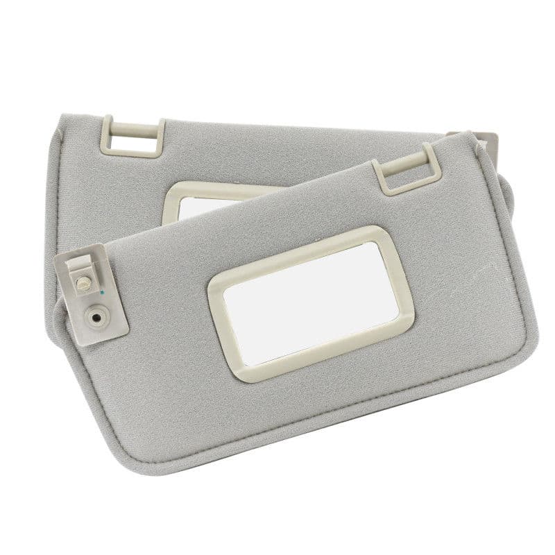 Visera Nissan March 2012-2019 Con Espejo Sin Luz Gris Tela Derecha/Izquierda
