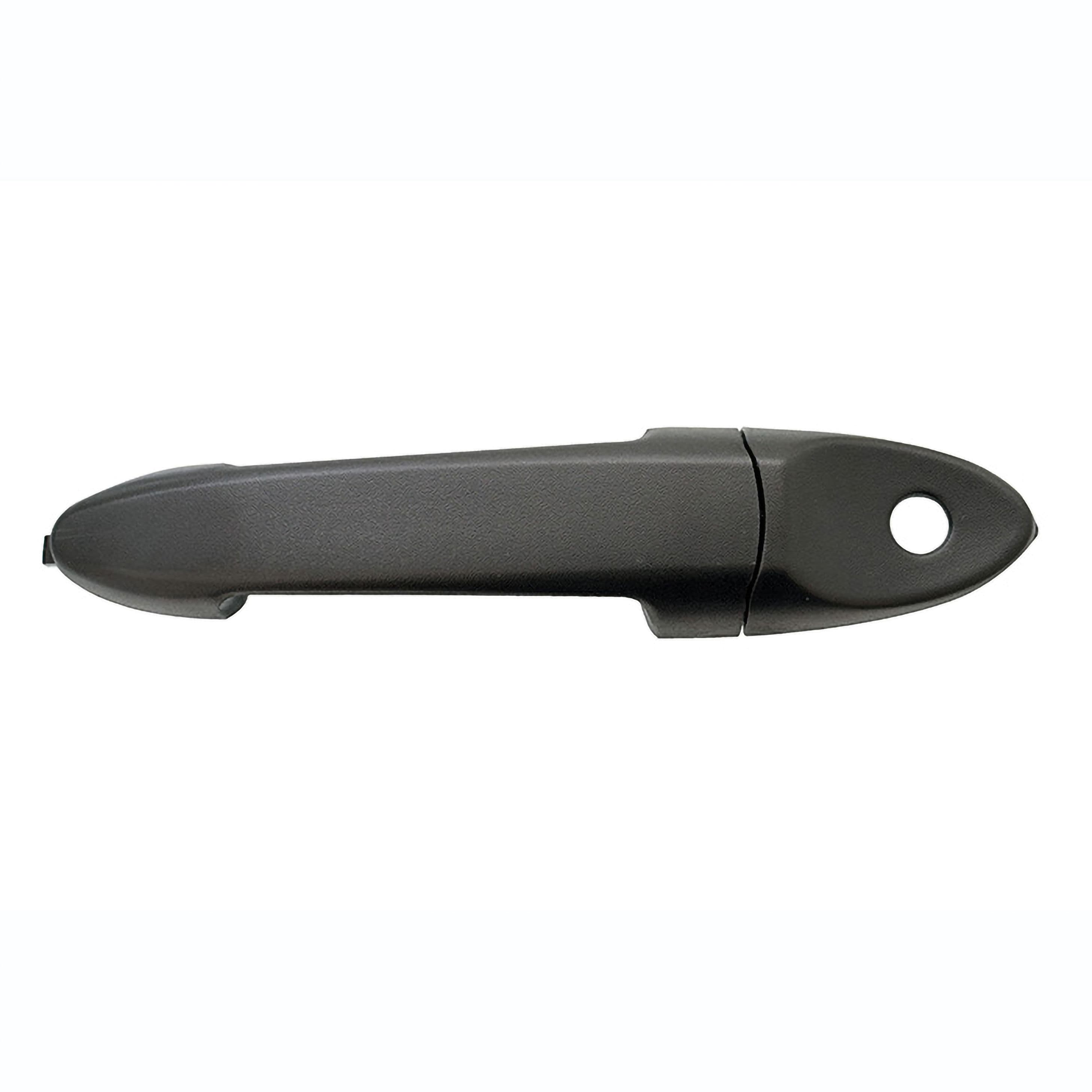 Manija Exterior Mercury Mariner 2001-2012 Con Hoyo Para Llave Corrugada Negra Plastico Izquierdo Delantera Hushan