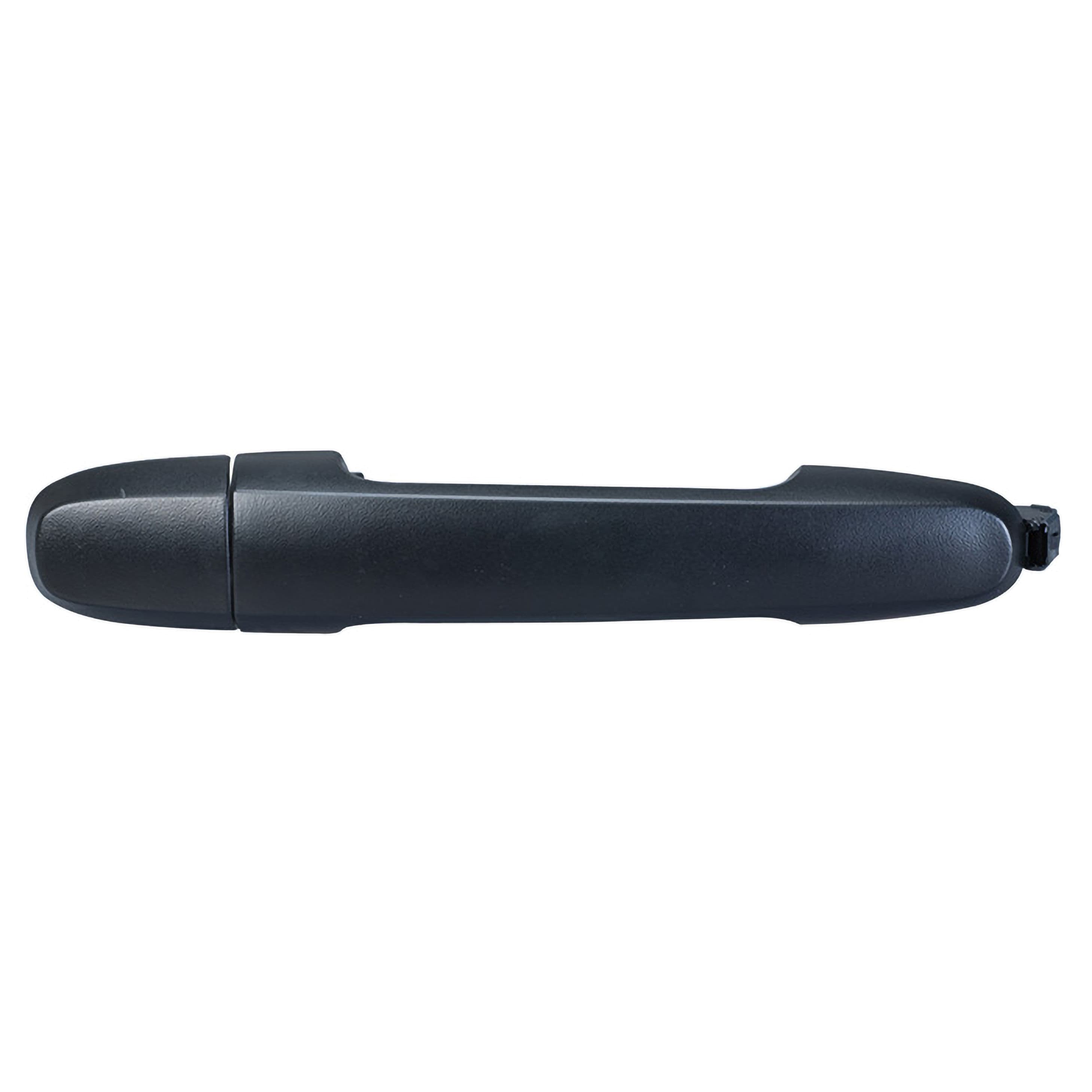 Manija Exterior Toyota Highlander 2001-2007 Sin Hoyo Para Llave Corrugada Negra Plastico Derecha Delantera Hushan