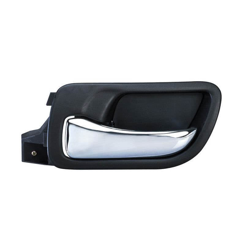 Manija Interior Honda Accord 4P Sedan 2003-2007 Negra/Cromo Plastico Izquierdo Delantera Hushan