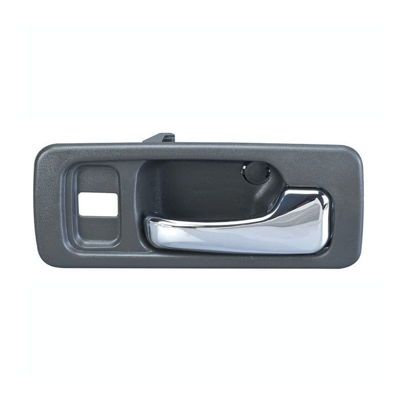Manija Interior Honda Accord 4P Sedan 1990-1993 Con Hoyo Para Seguro Gris/Cromo Plastico Derecha Delantera Hushan