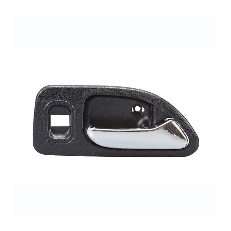 Manija Interior Honda Accord 4P Sedan 1994-1997 Con Hoyo Para Cristal Negra/Cromo Plastico Derecha Trasera Hushan