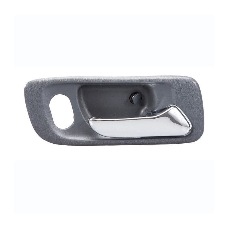 Manija Interior Honda Accord 4P Sedan 1998-2002 Con Hoyo Para Seguro Gris/Cromo Plastico Derecha Delantera Hushan