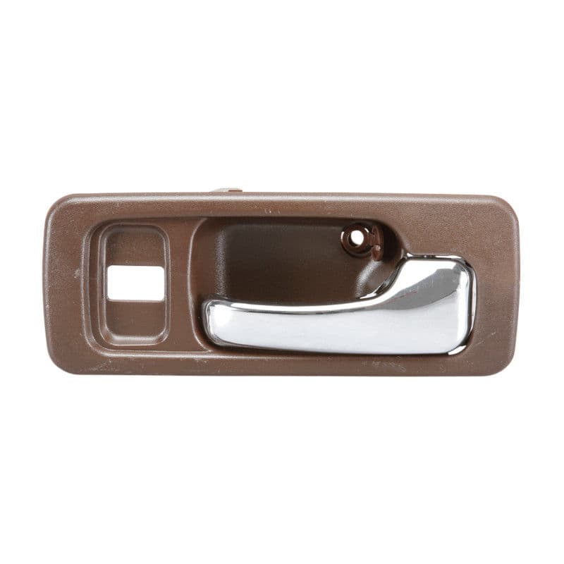 Manija Interior Honda Accord 4P Sedan 1990-1993 Con Hoyo Para Seguro Cafe/Cromado Plastico Derecha Delantera Hushan