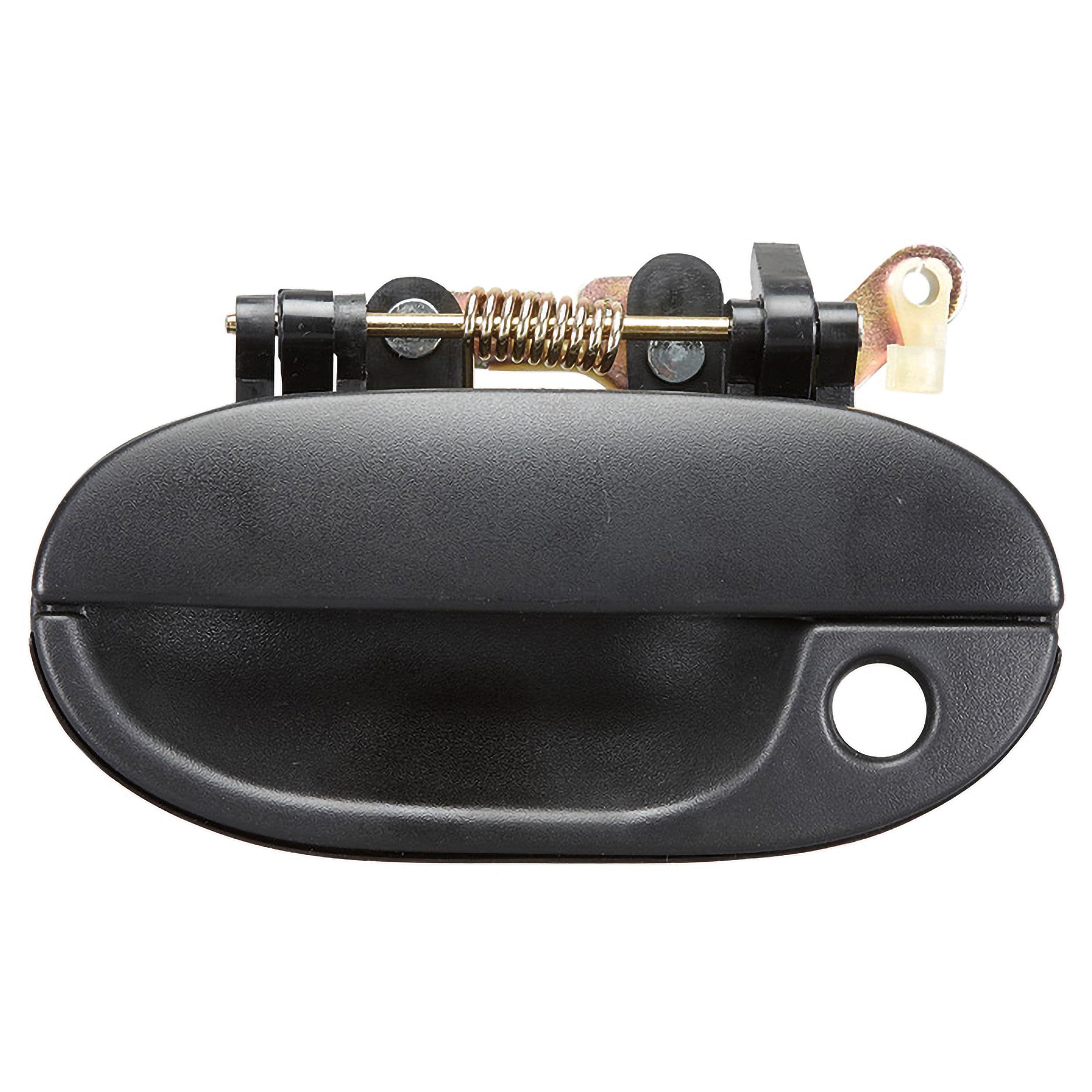 Manija Exterior Hyundai Accent 1995-1997 Con Hoyo Para Llave Negra Plastico Izquierdo Delantera Hushan