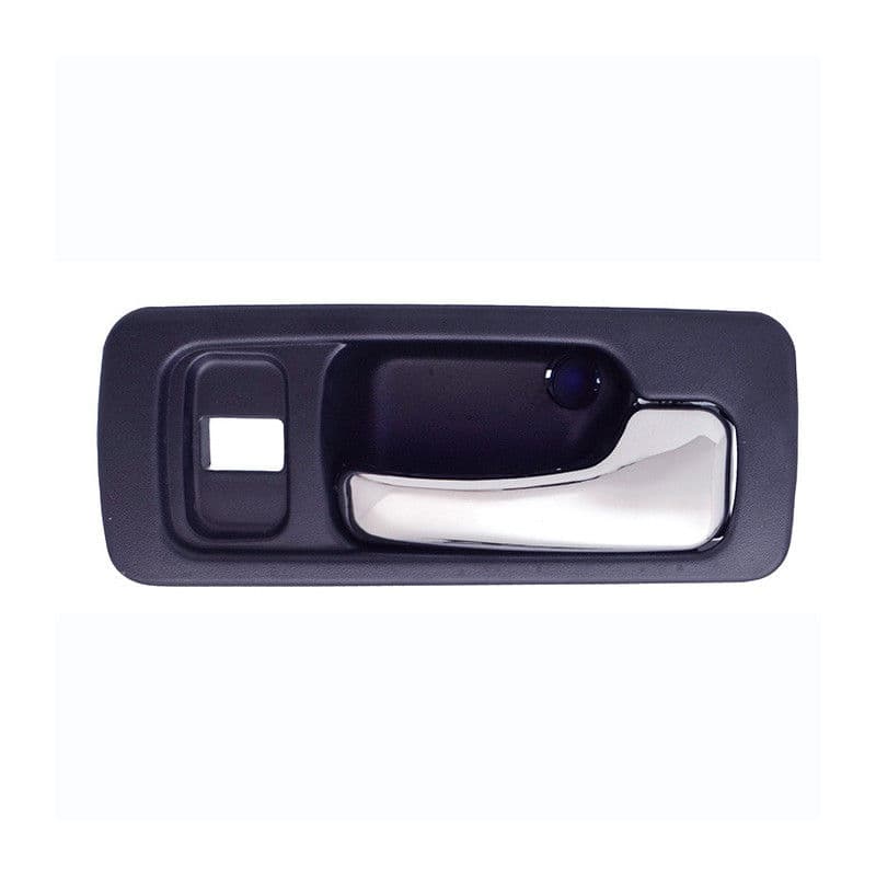 Manija Interior Honda Accord 4P Sedan 1990-1993 Con Hoyo Para Seguro Azul/Cromada Plastico Derecha Delantera Hushan
