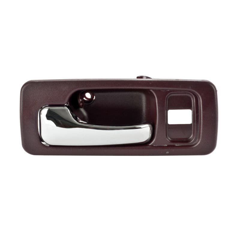 Manija Interior Honda Accord 4P Sedan 1990-1993 Con Hoyo Para Seguro Tinto/Cromo Plastico Izquierdo Delantera Hushan