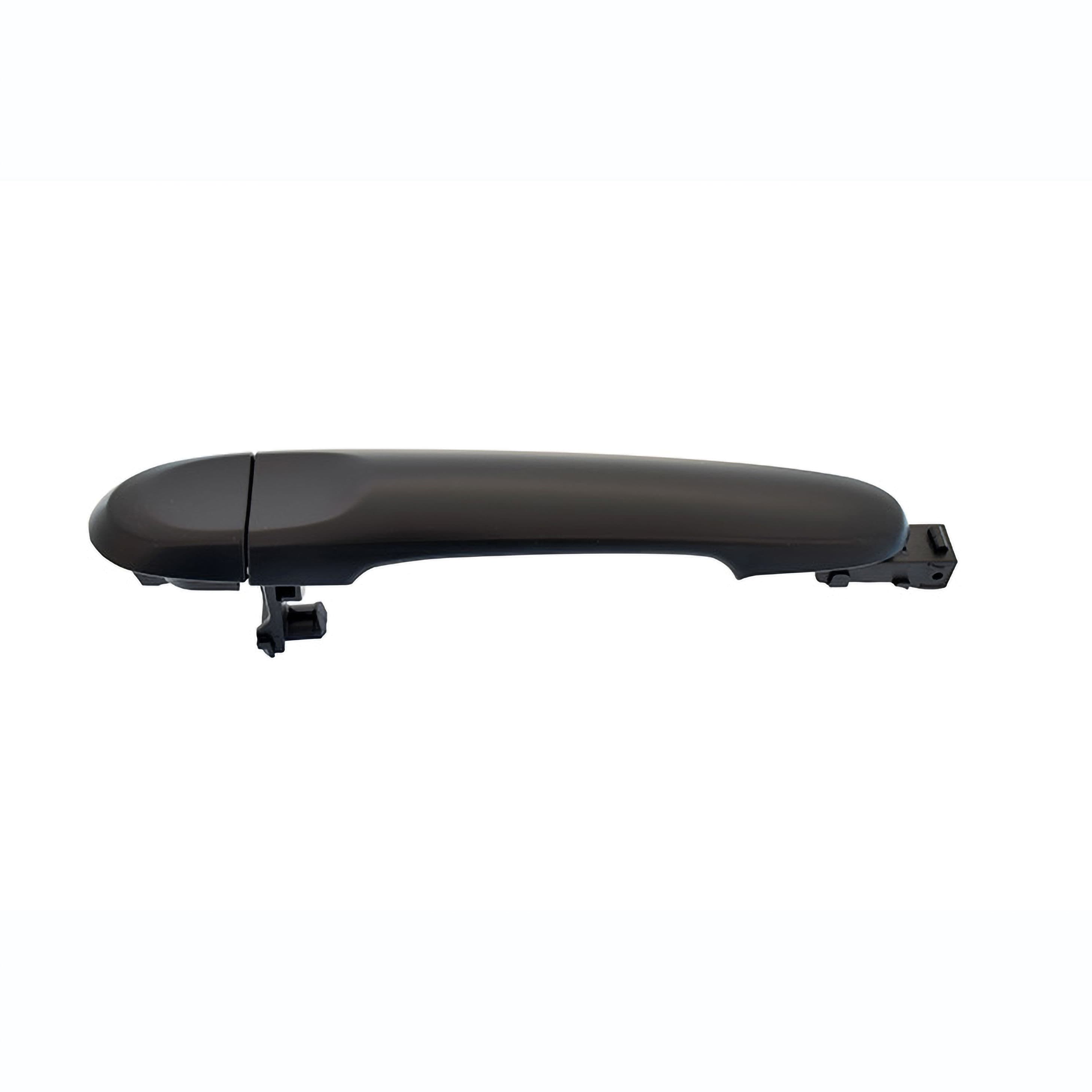 Manija Exterior Nissan March 2012-2020 Sin Hoyo Para Llave/Sin Hoyo Para Sensor Lisa Para Pintar Negra Plastico Derecha Delantera Hushan