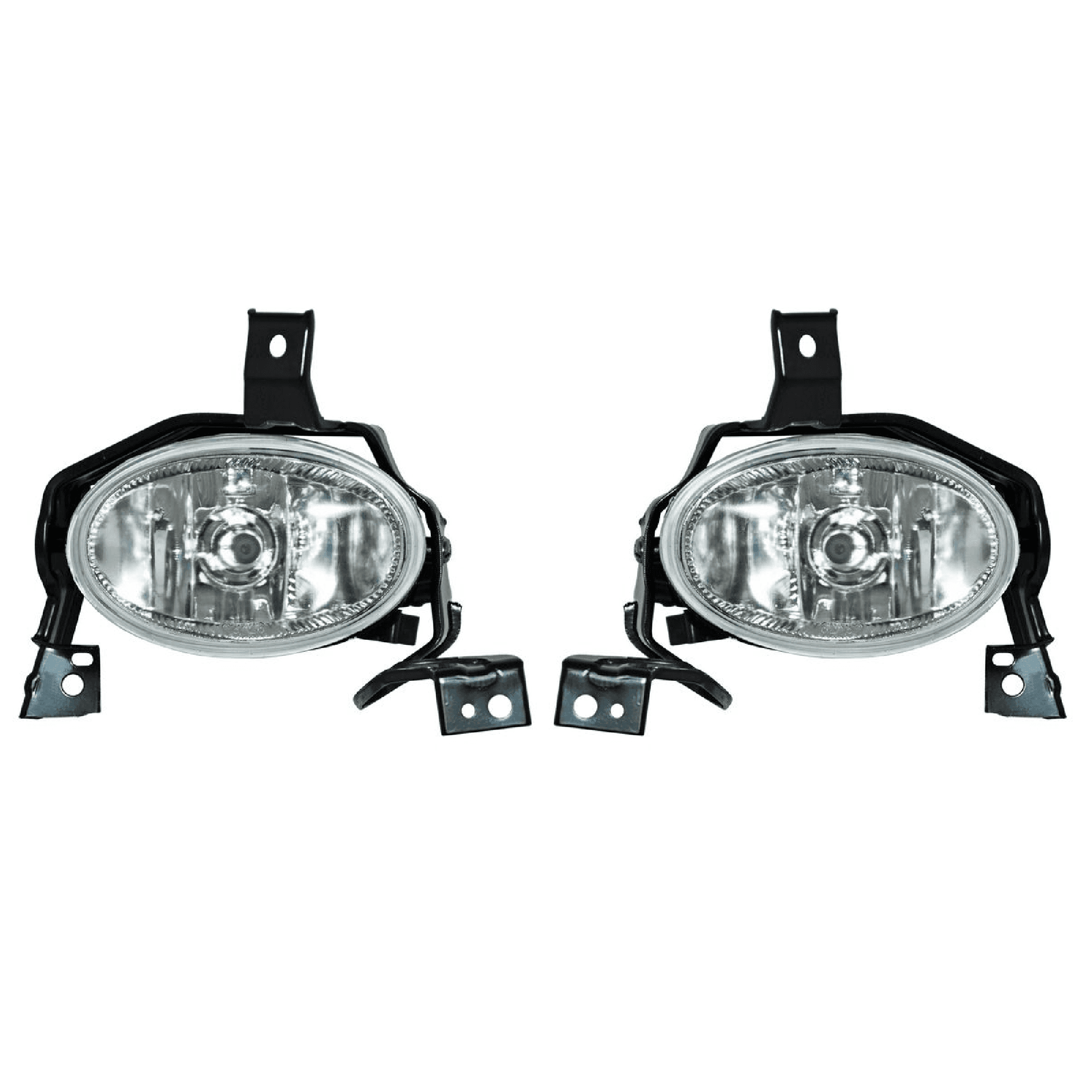 Par Faros Niebla Honda Crv 2010-2011 Con Base