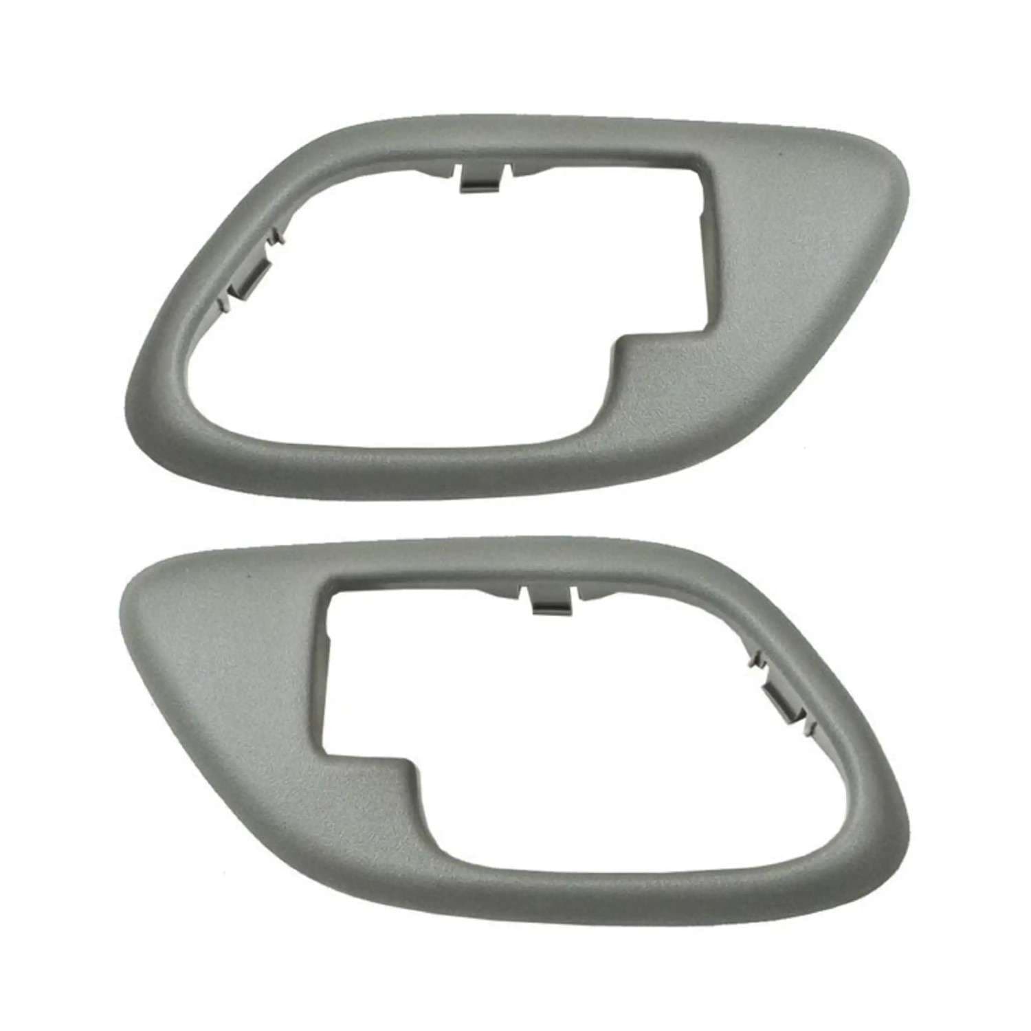 Par Manijas Interiores Chevrolet Cheyenne/Silverado/ Chevrolet Sububurban/Chevrolet Blazer/Gmc Yukon/Chevrolet Tahoe/Cadillac Escalade 1995-1998/ Kodiak 2002-2009 Gris Bisel Plastico