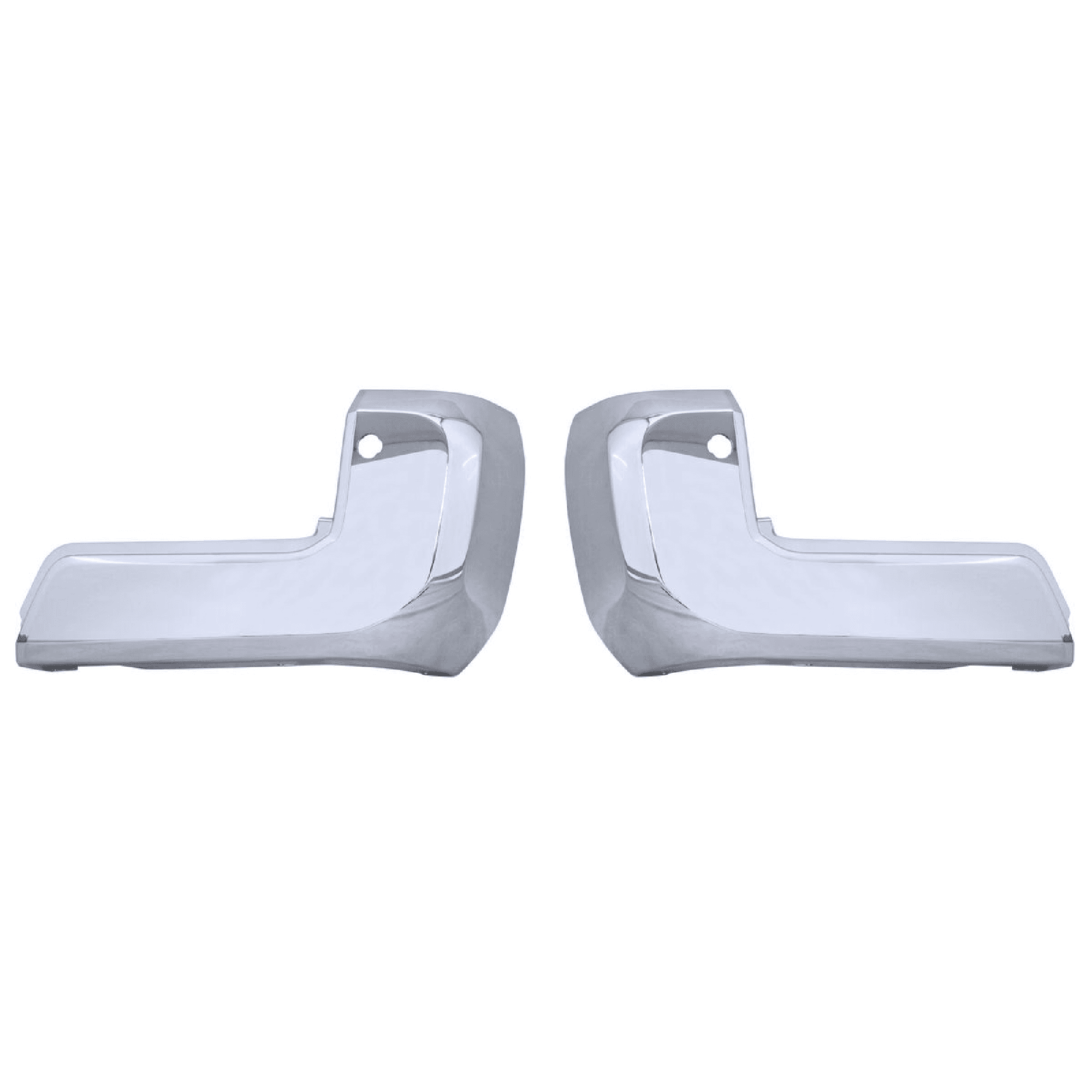 Par Alerones Traseros Toyota Tacoma 2016-2018 Cromada Con hoyo Para Sensor