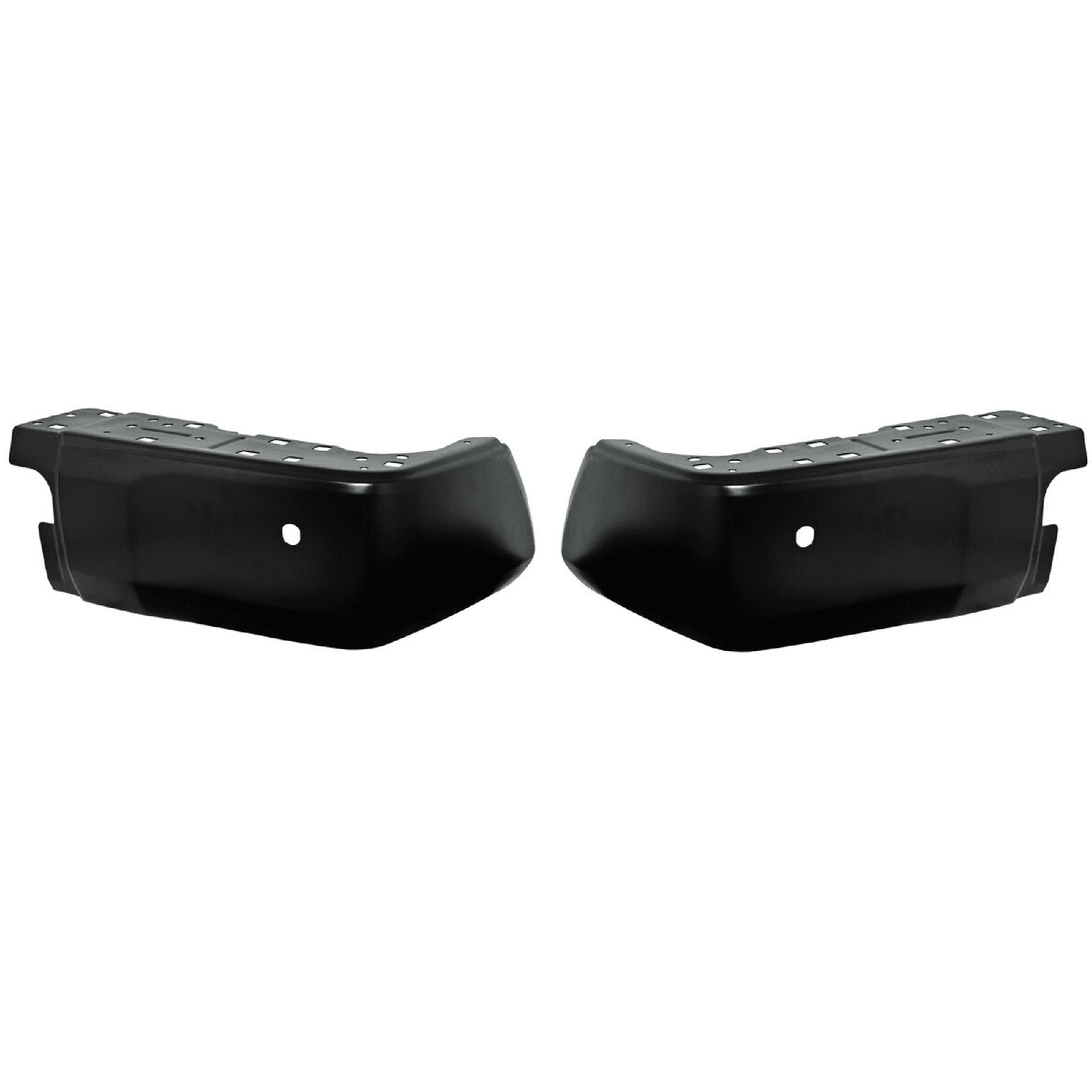 Par Alerones Traseros Toyota Tundra 2014-2016 Negro Con hoyo Para Sensor