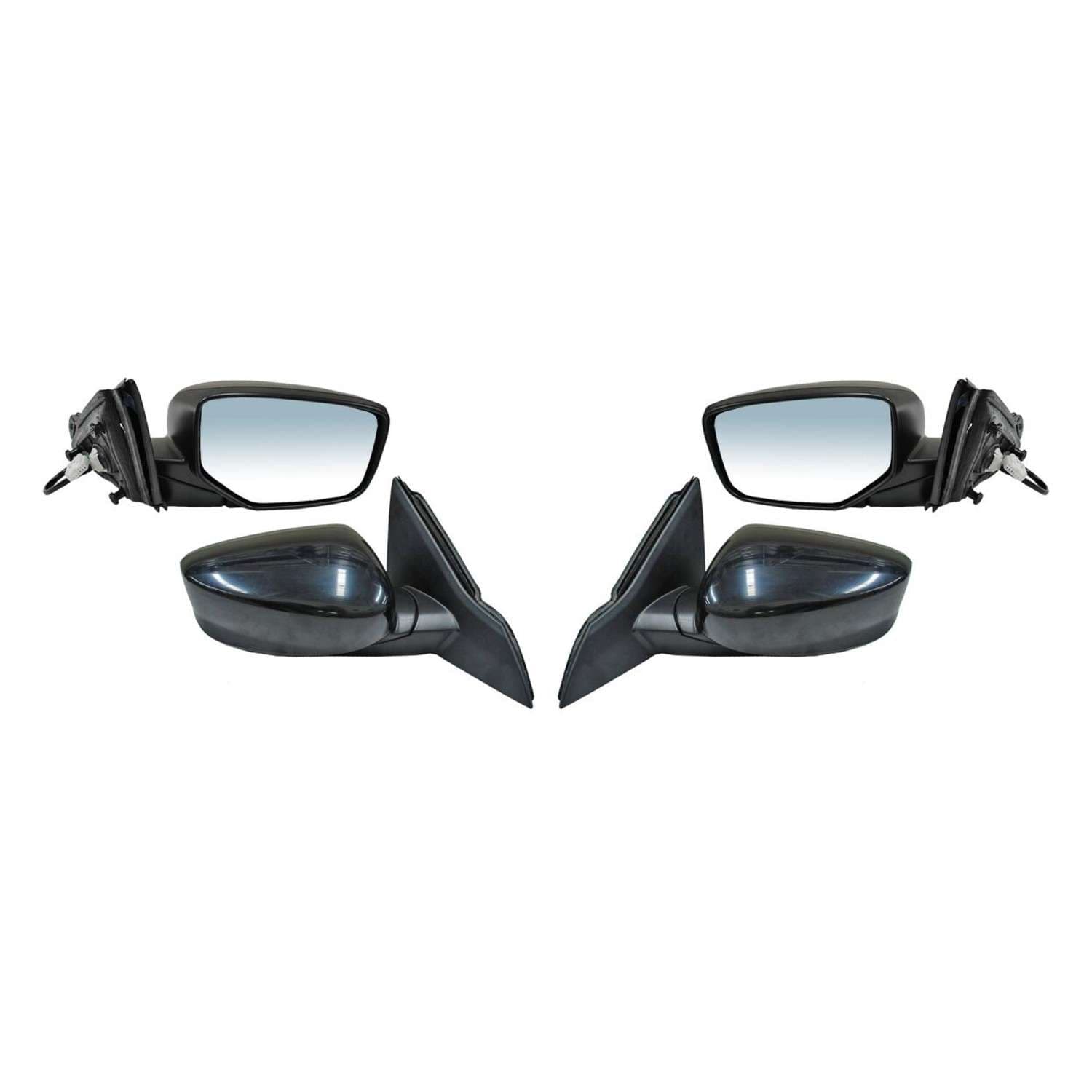 Par Espejos Honda Accord 2013-2015 4Puertas Electrico Para Pintar 3 Pines