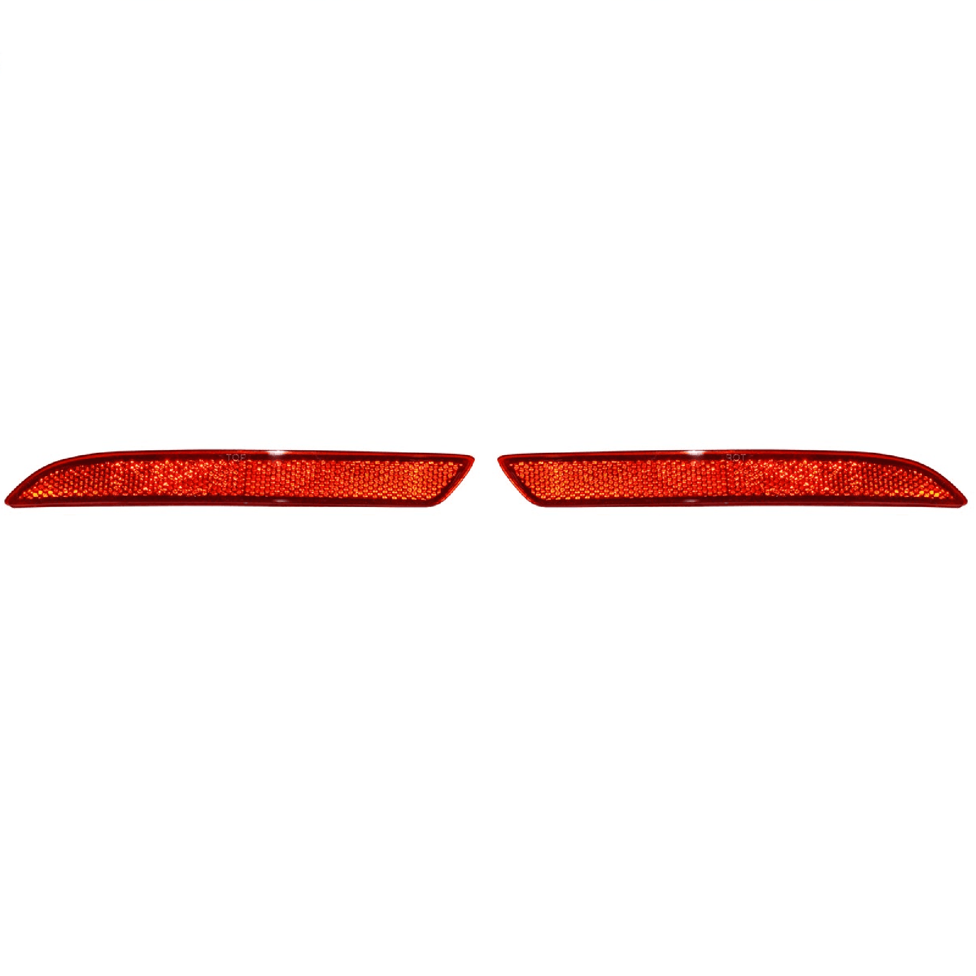 Par Cuartos Trasera Honda Crv 2012-2014 Reflejante