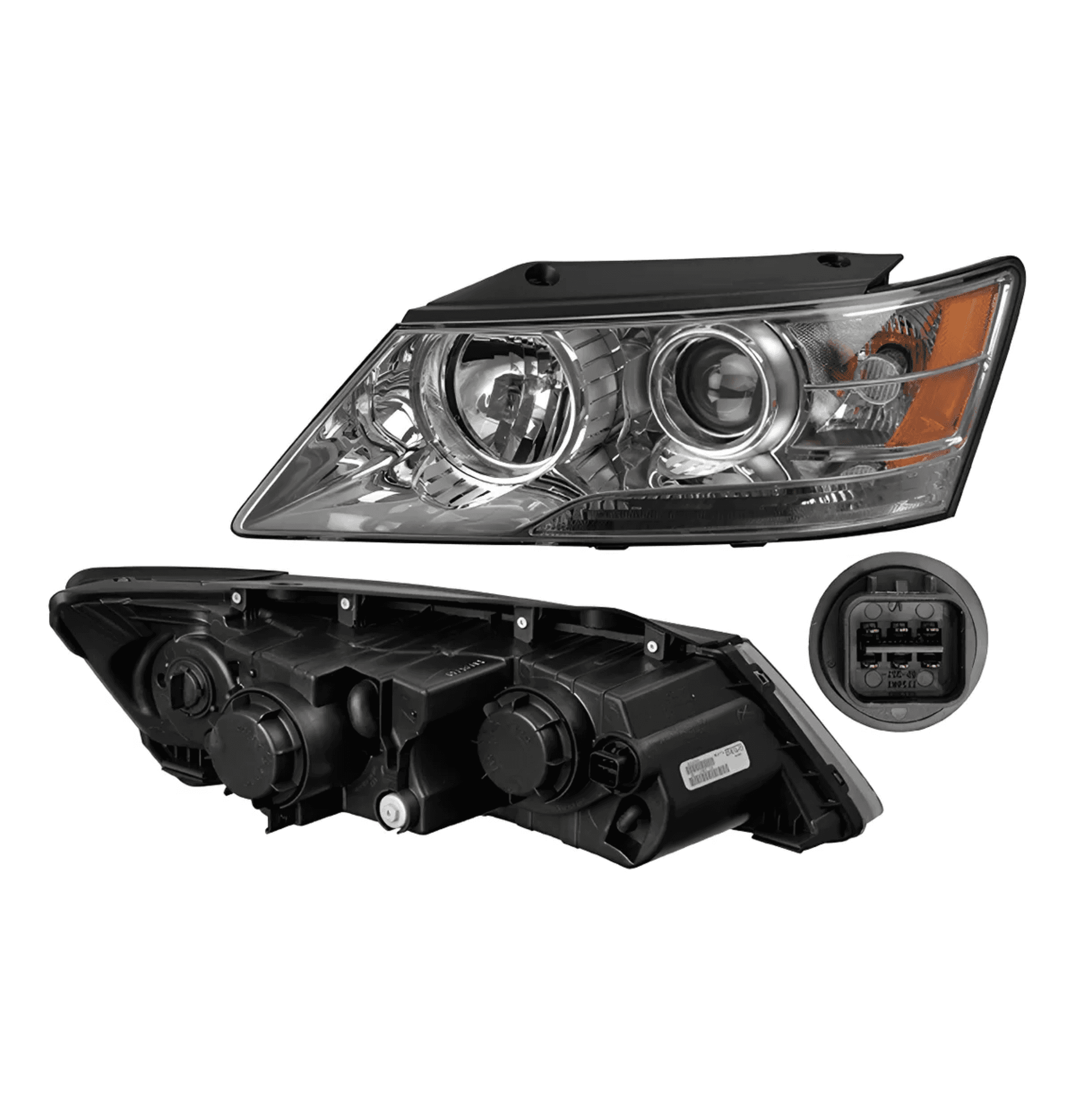 Faro Izquierdo Hyundai Sonata 2009-2010 Con Foco Depo