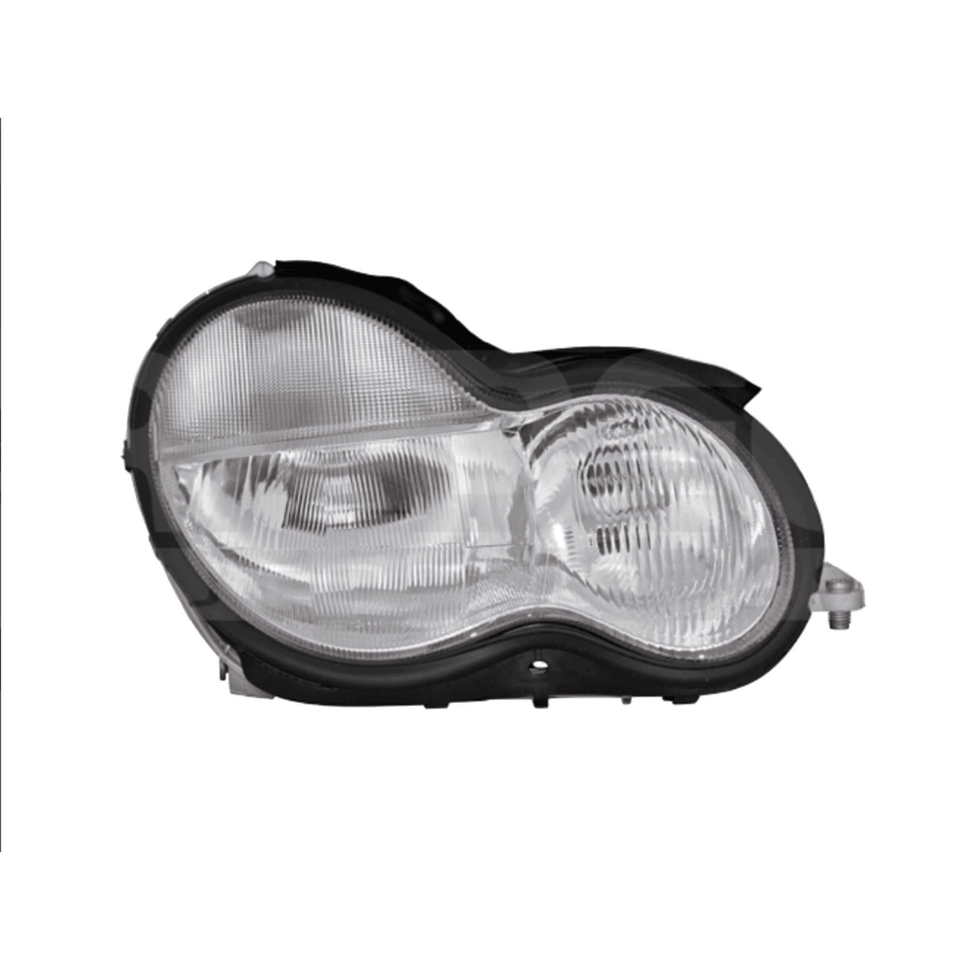 Faro Derecho Mercedes Benz Clase C 2000-2002 Electrico Para Foco Halogeno Depo
