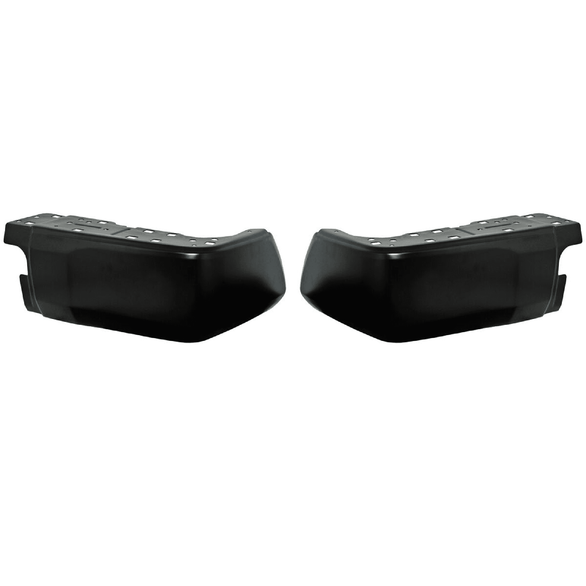 Par Alerones Traseros Toyota Tundra 2014-2016 Negro Sin hoyo Para Sensor