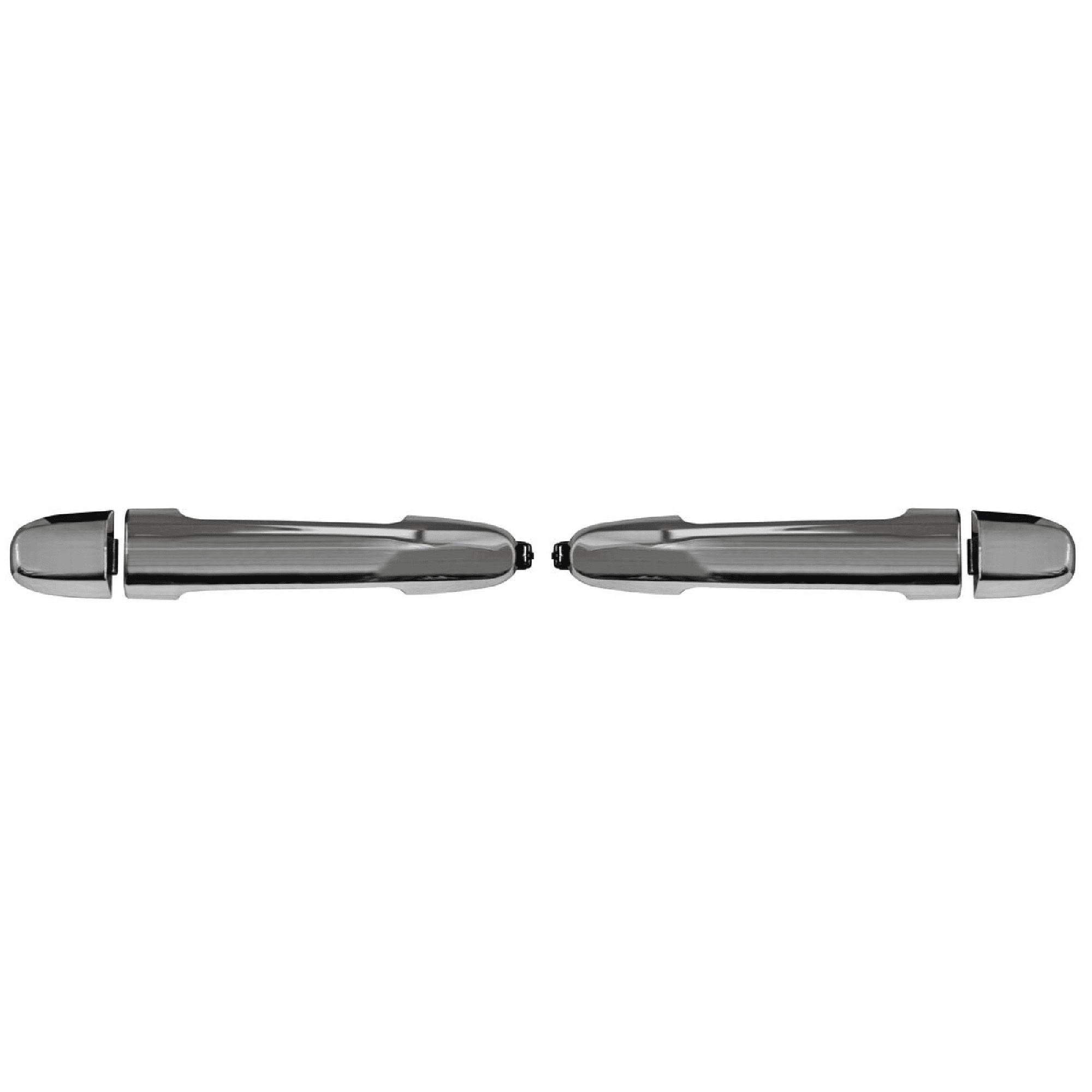 Par Manijas Exteriores Toyota Hilux 2006-2015 Cromada Trasera Plastico
