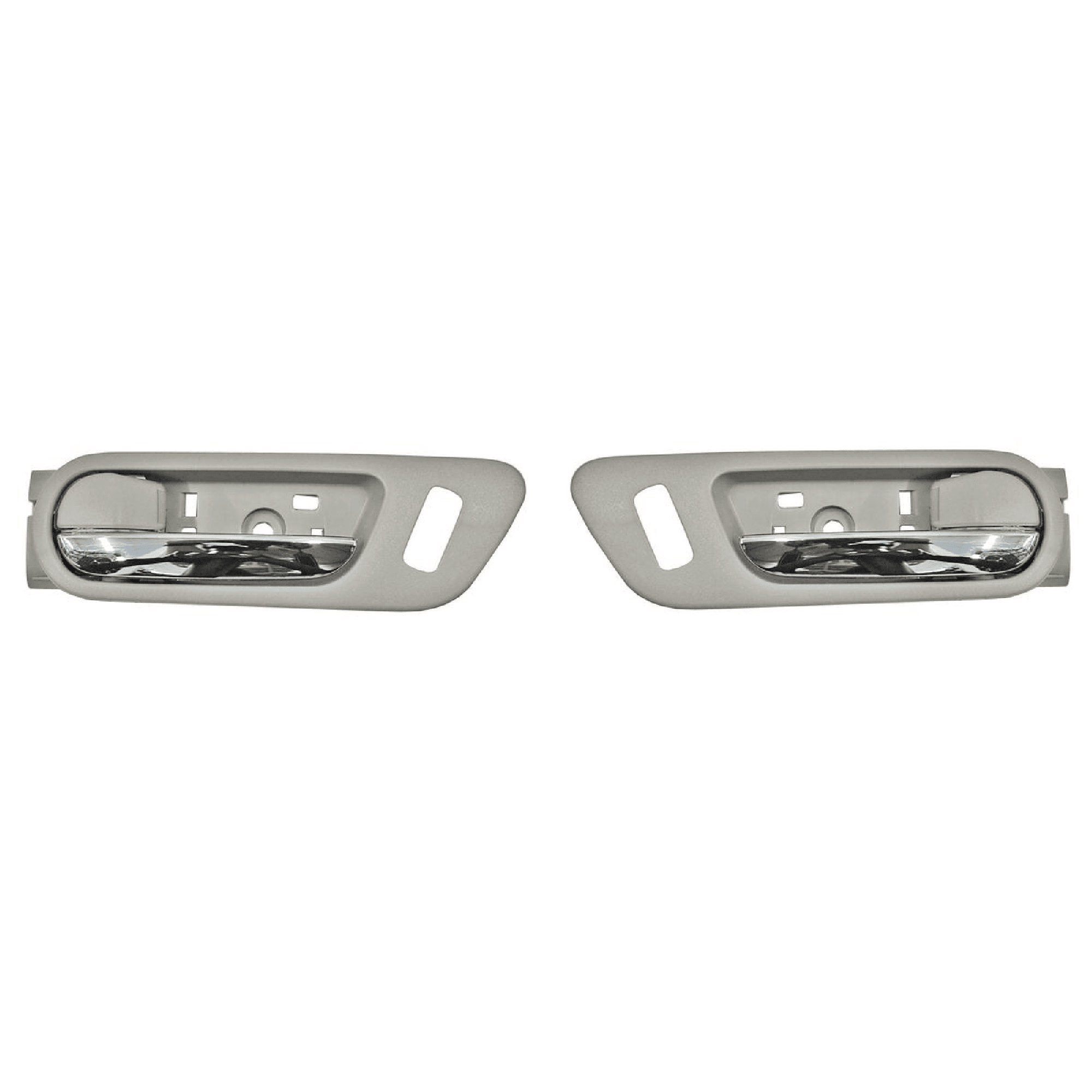 Par Manijas Interiores Mazda 6 2009-2013 Plastico Beige/ Cromo Delantera