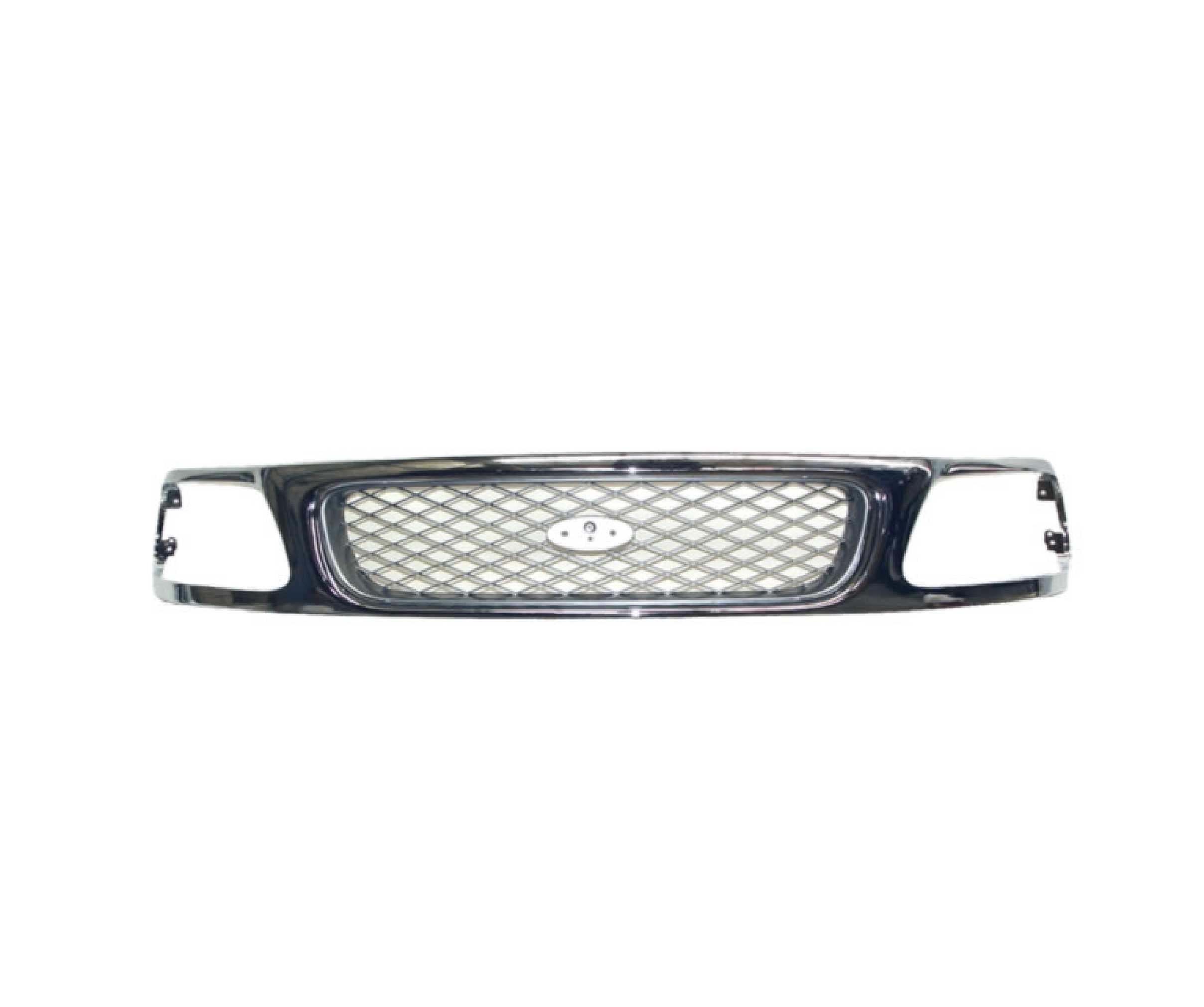 Parrilla Ford Lobo 1997-1998 Cromada Rombos