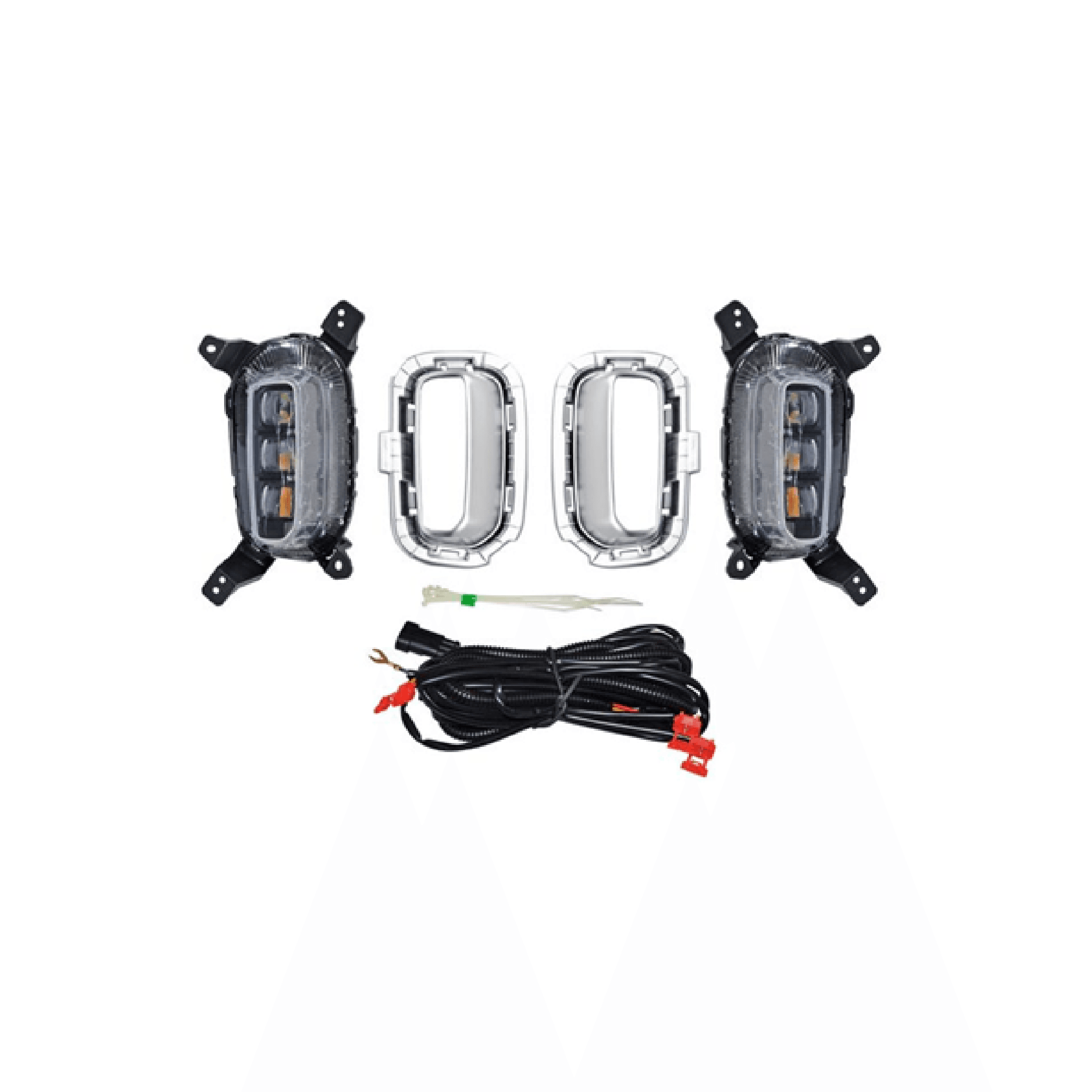 Cuarto Frontal Para Kia Seltos Gt 2020-2023 Leds Juego