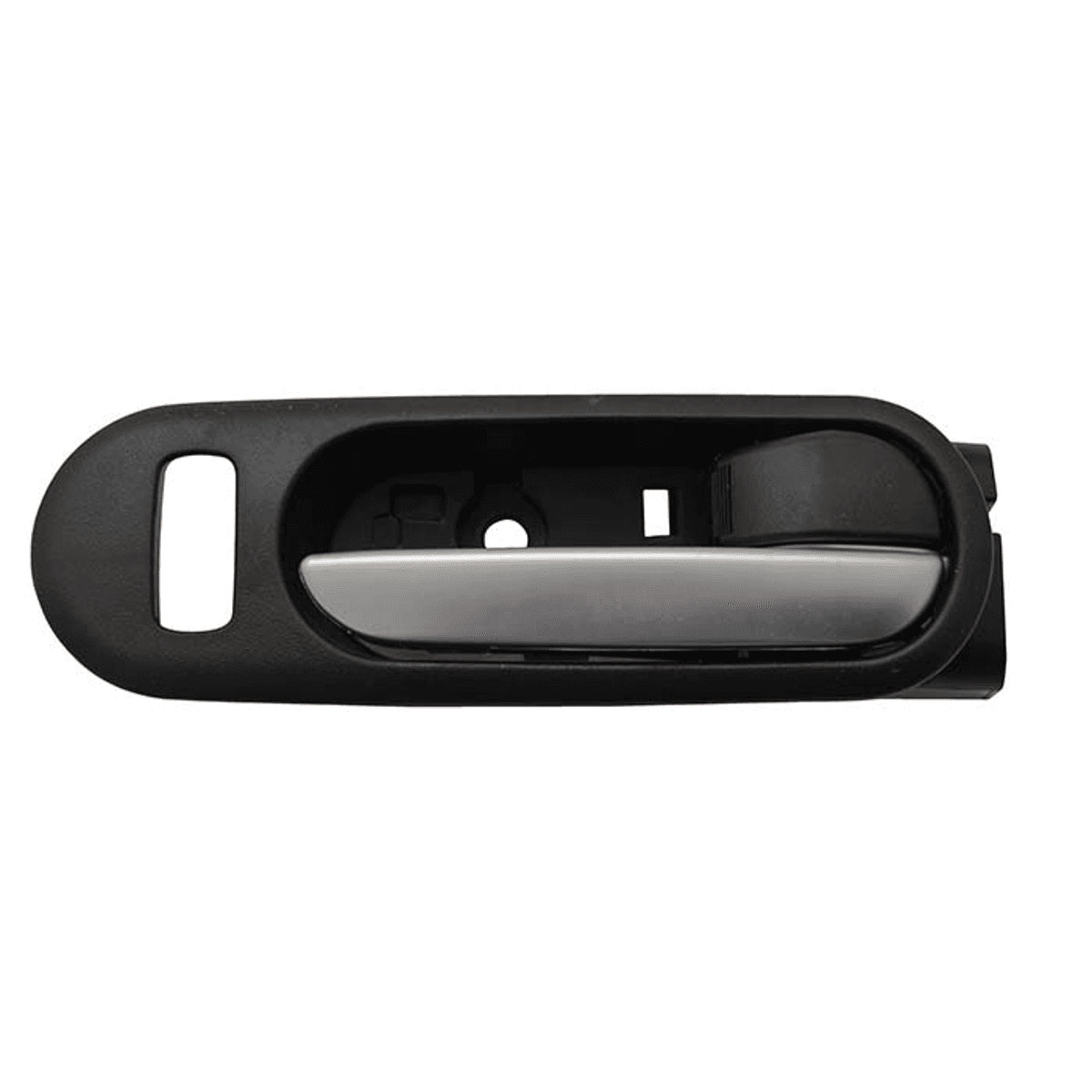 Manija Interior Mazda Cx-7 2007-2012 Con Hoyo Para Seguro Negro/Plata Plastico Derecha Delantera Hushan