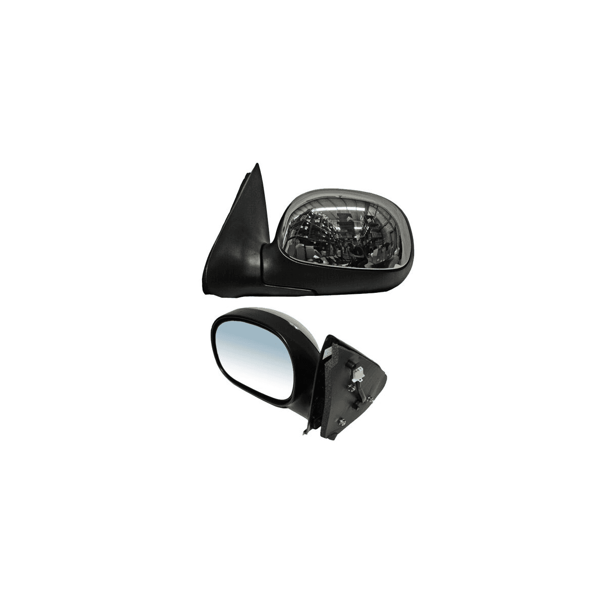 Espejo Ford F150 1997-2009/ F250 2004-2009 Electrico Cromo 3 Pines Izquierdo