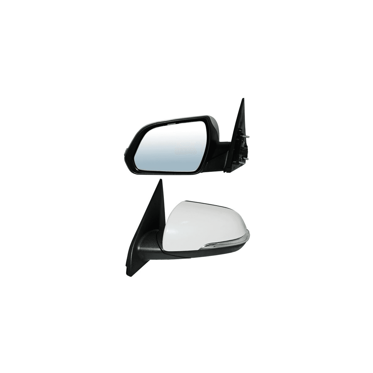 Espejo Para Hyundai Creta 2017 Electrico Para Pintar Con Direccional 5 Pines Izquierdo