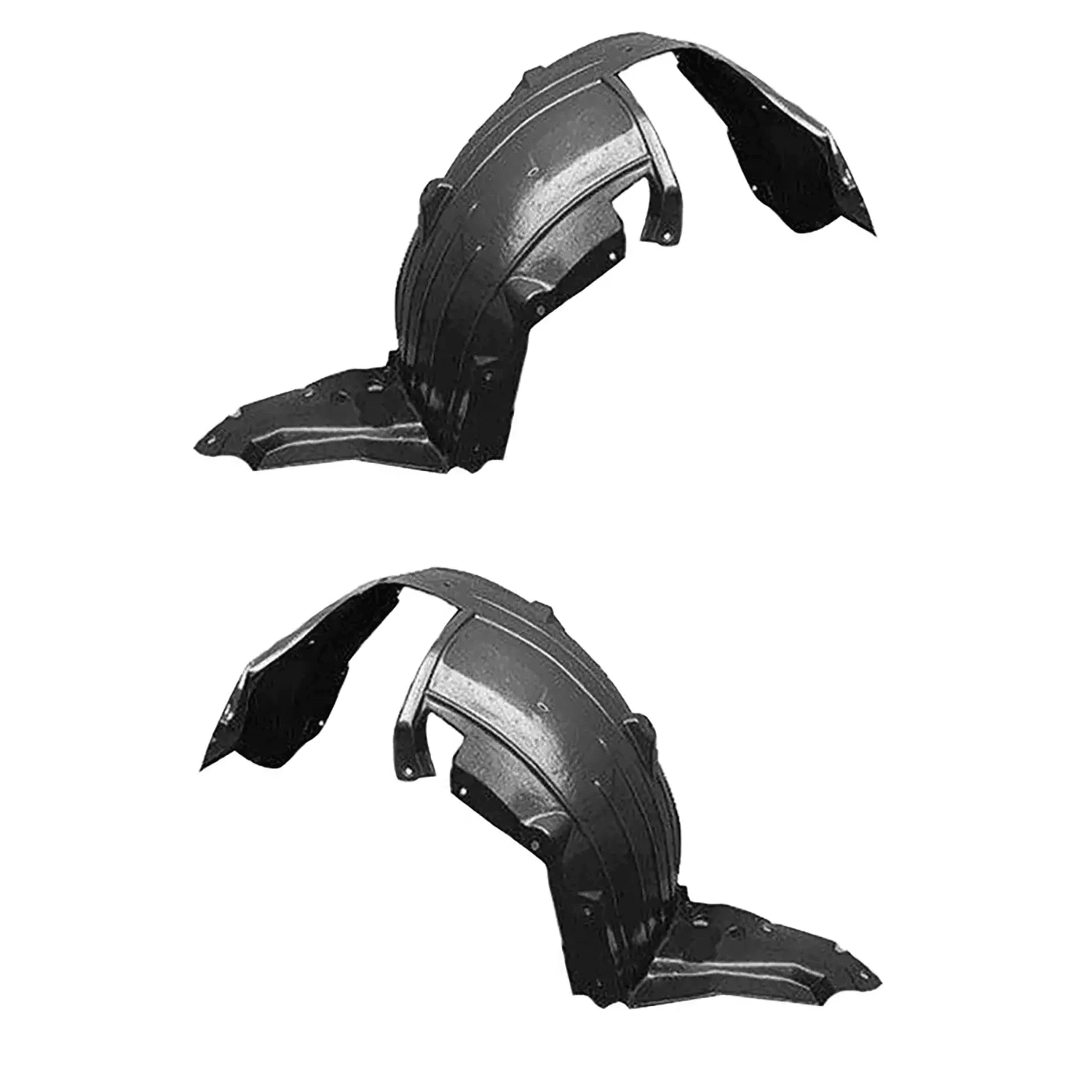 Par Tolvas Salpicadera P/Hyundai Sonata 2002-2005