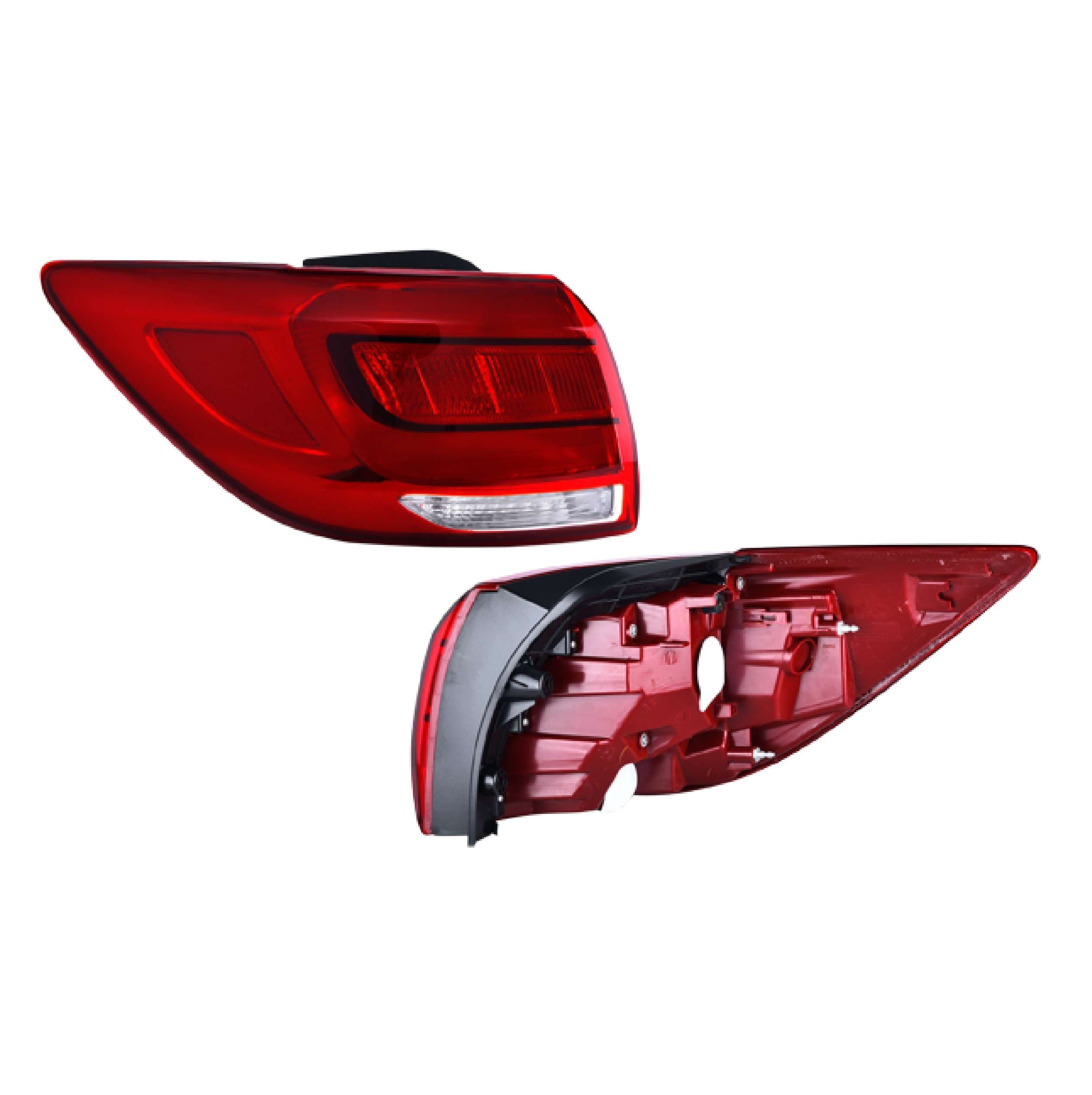 Calavera Exterior P/Kia Sportage 2015-2016 Depo Izquierda