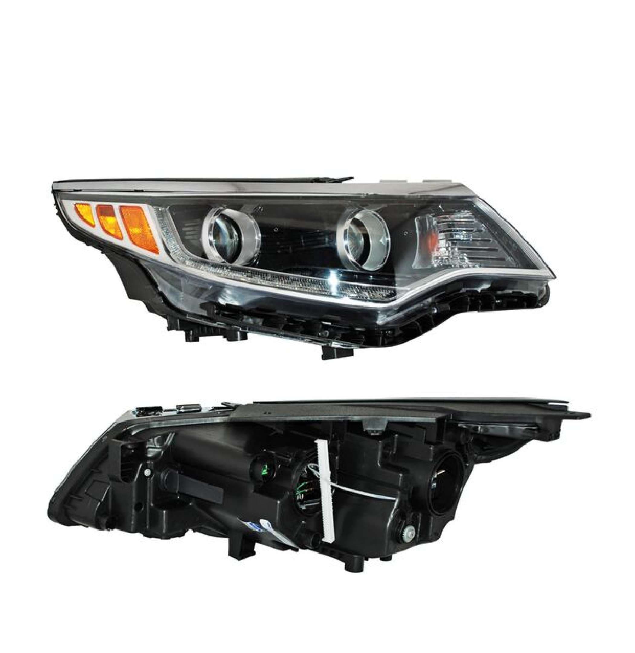 Faro Para Kia Optima 2016-2018 Leds Derecho