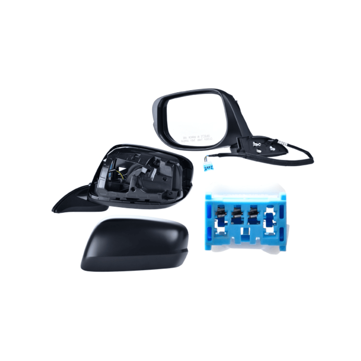 Espejo Izquierdo 3 Pines Honda Fit Ev 1.5 4P / Honda Fit Base 1.5 4P / Honda Fit Sport 1.5 4P / Honda Fit Dx 1.5 4P / Honda Fit Lx 1.5 4P / Honda Fit Ex 1.5 4P 2009-2014