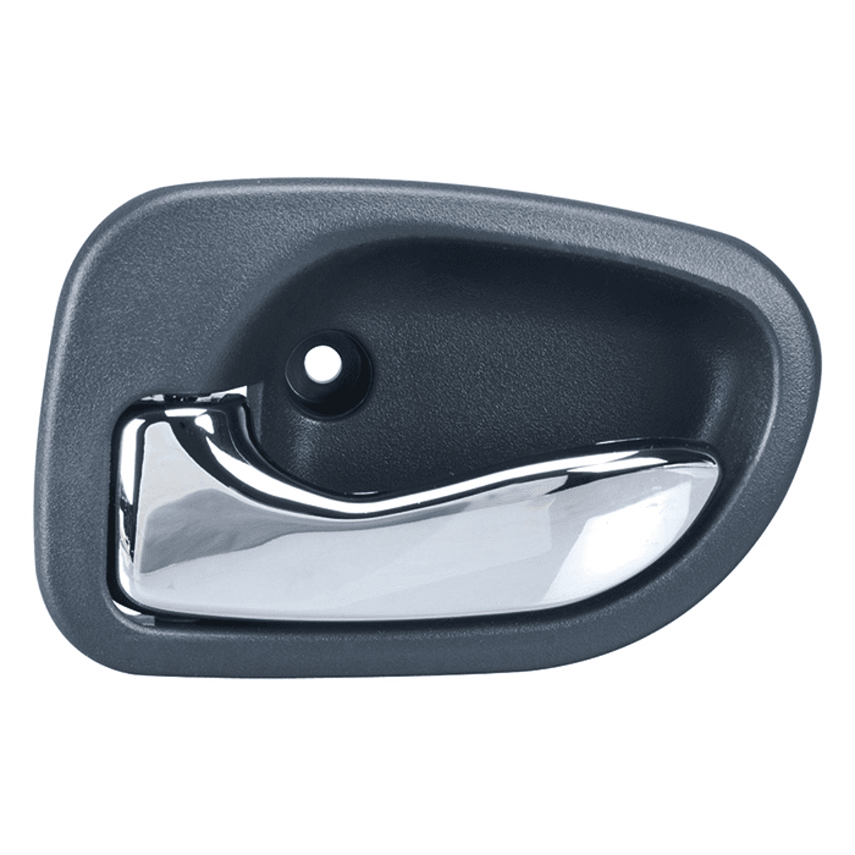 Manija Interior Hyundai Accent 1995-1999 Gris Obscuro/Cromado Plastico Izquierdo Trasera Hushan